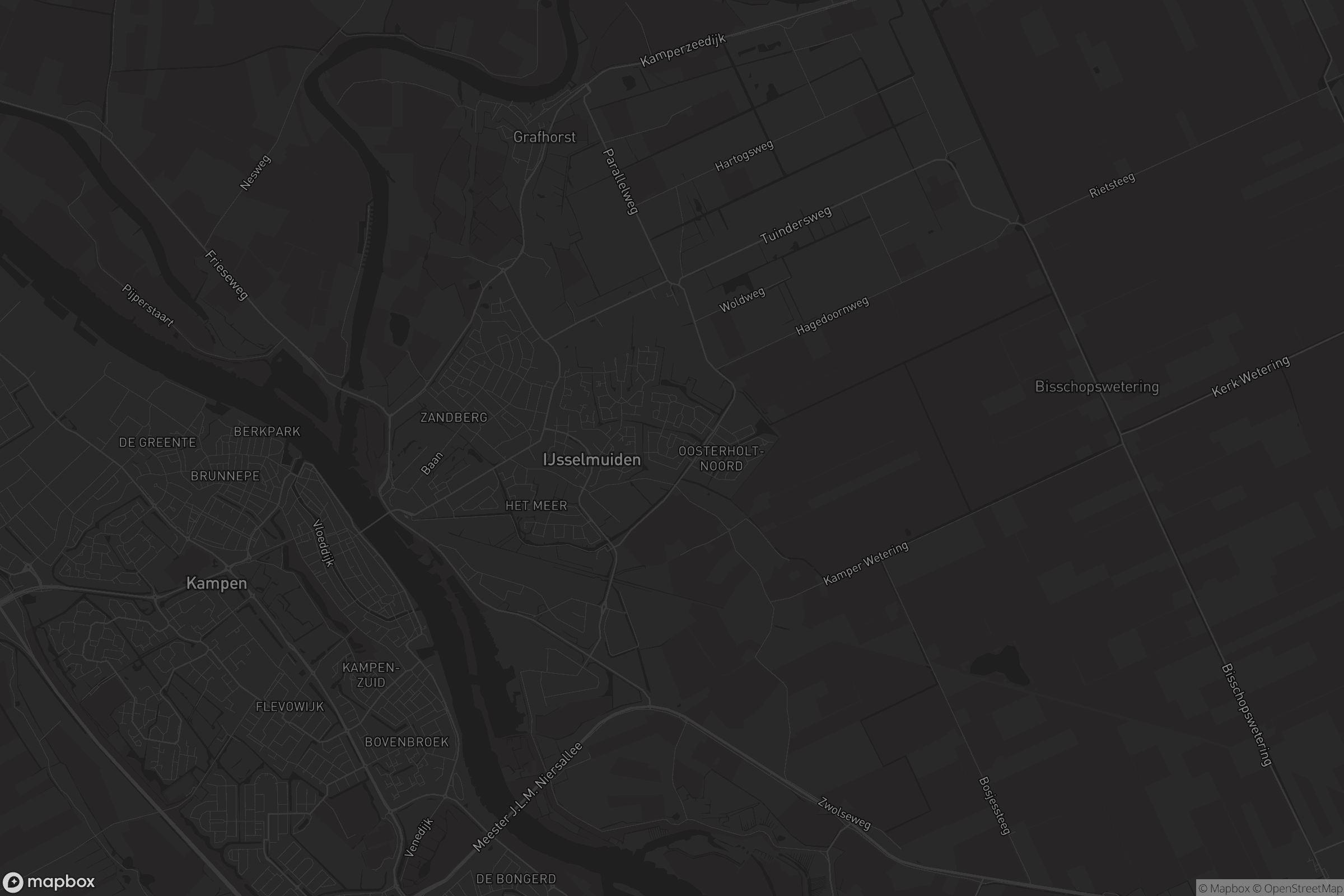 Kaart van IJsselmuiden