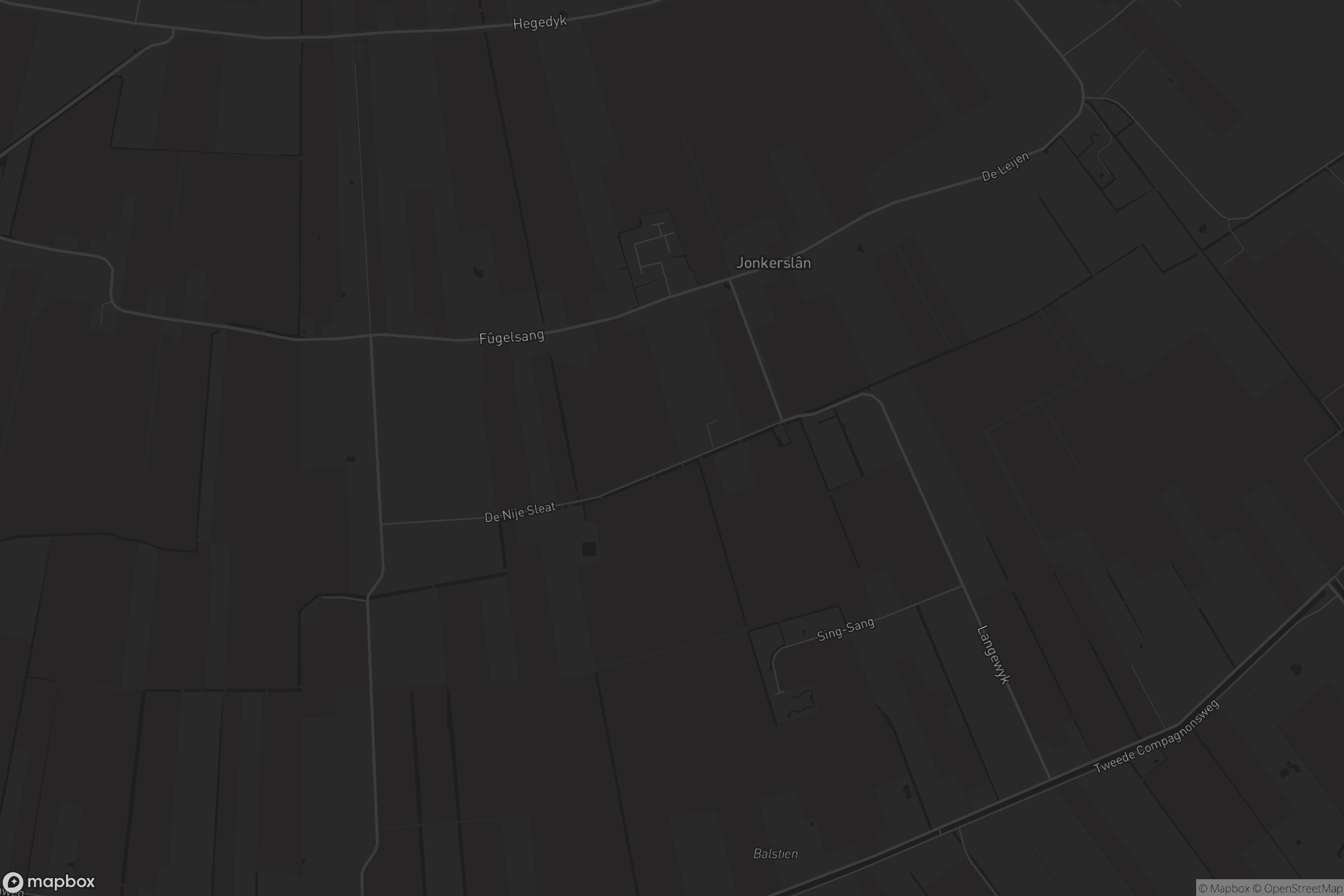 Kaart van Jonkerslân