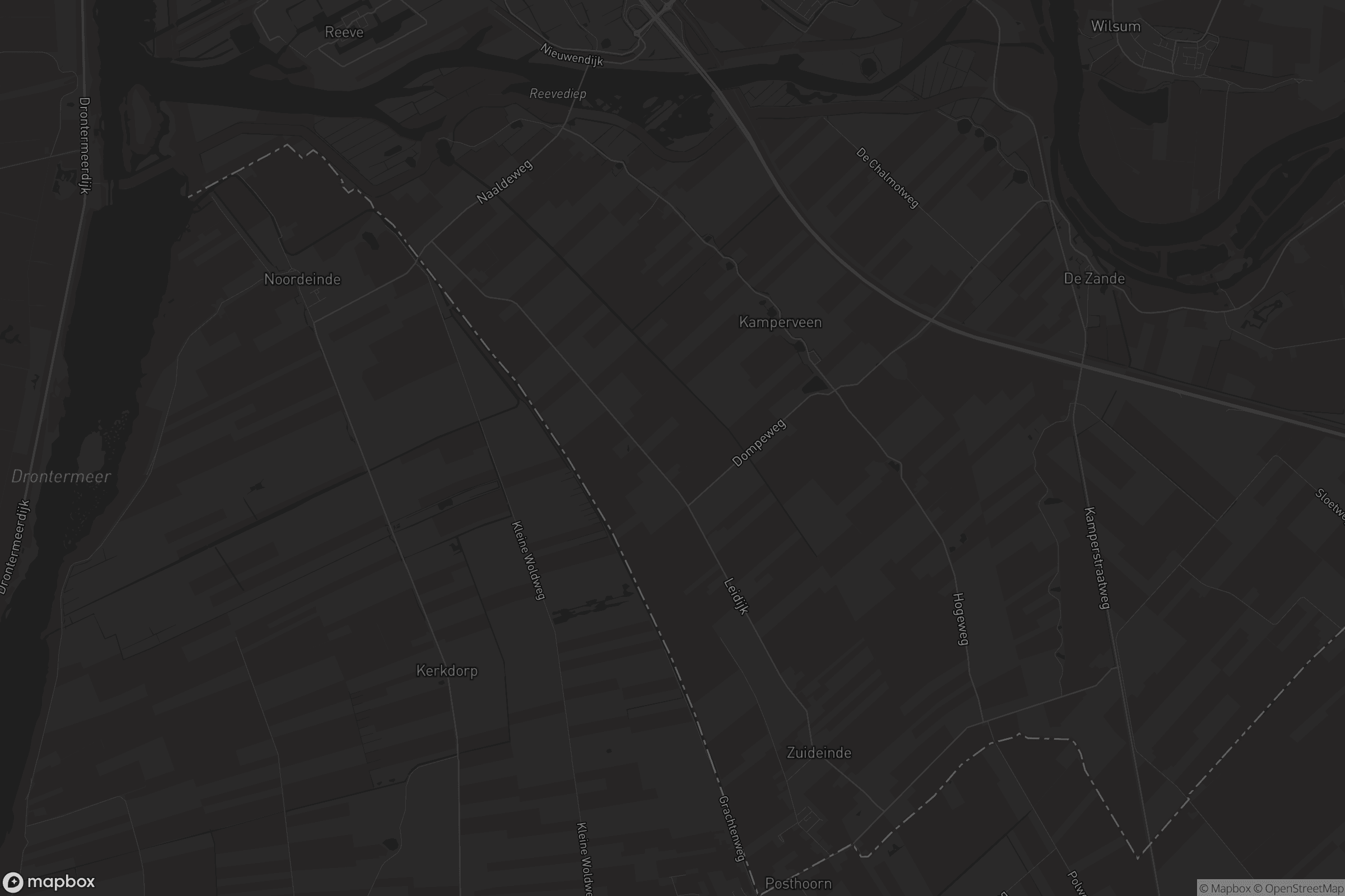 Kaart van Kamperveen