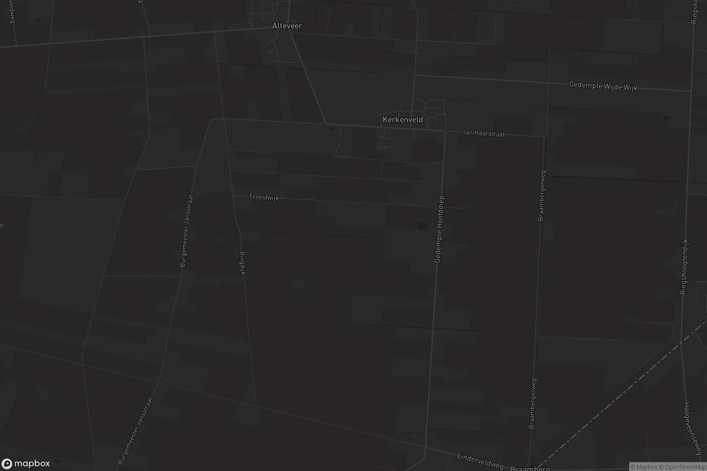 Kaart van Kerkenveld