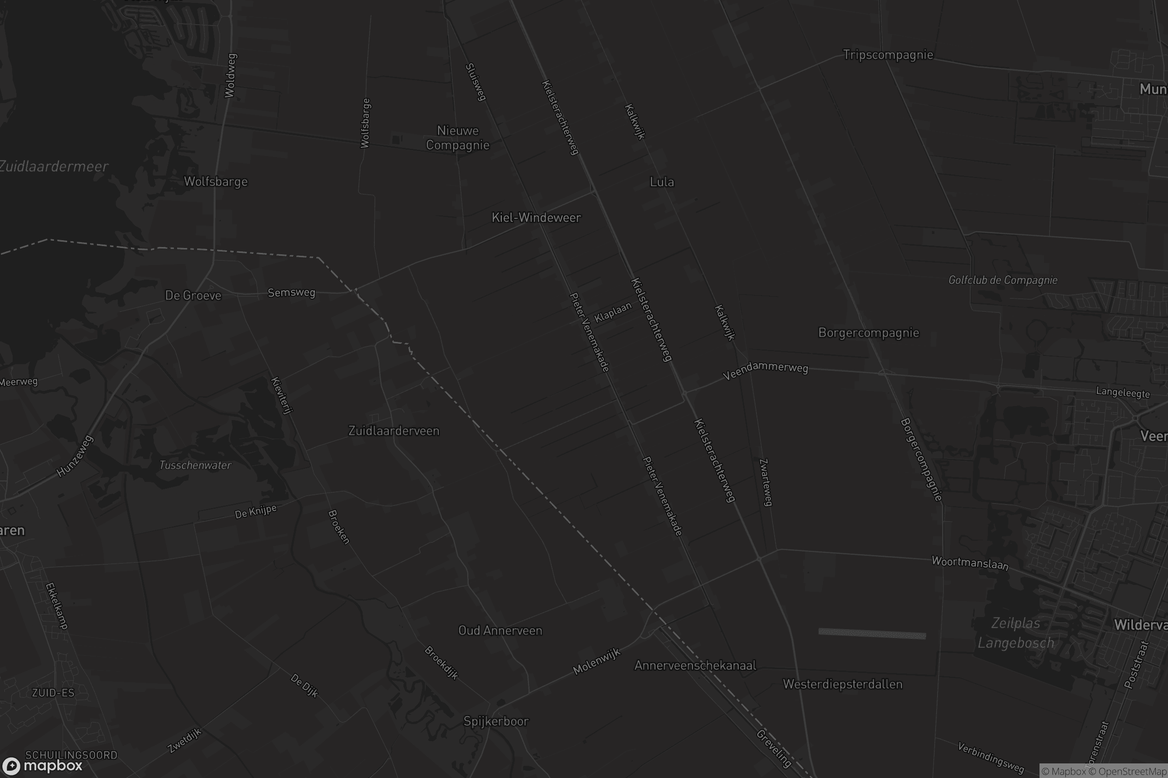 Kaart van Kiel-Windeweer