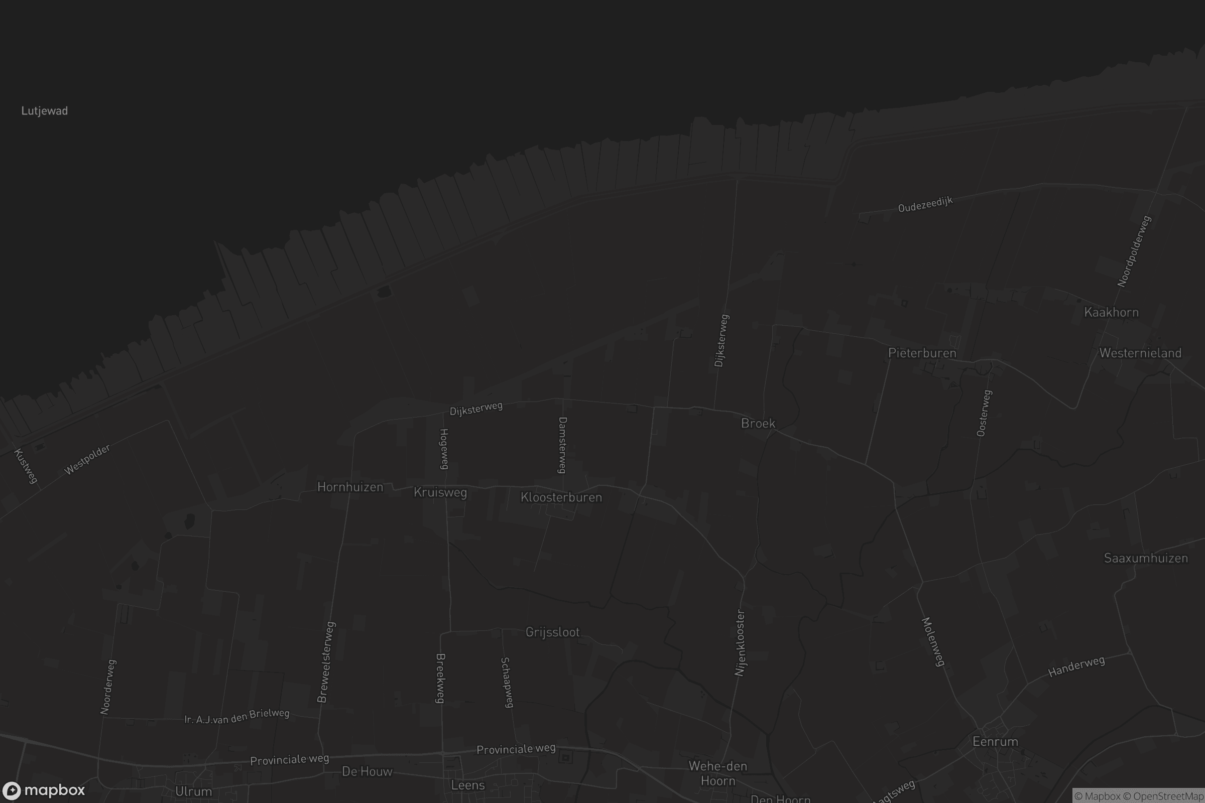 Kaart van Kloosterburen