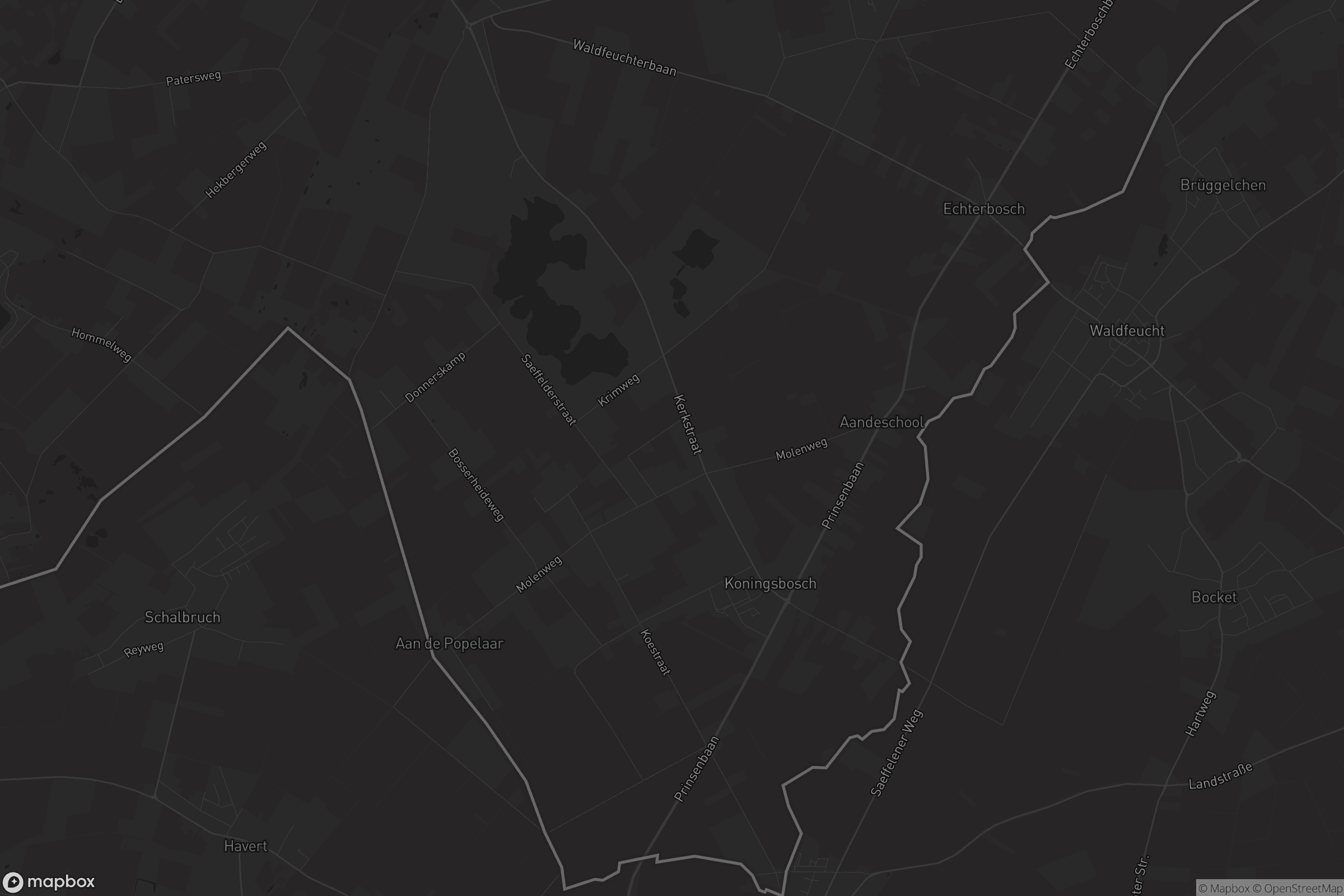 Kaart van Koningsbosch