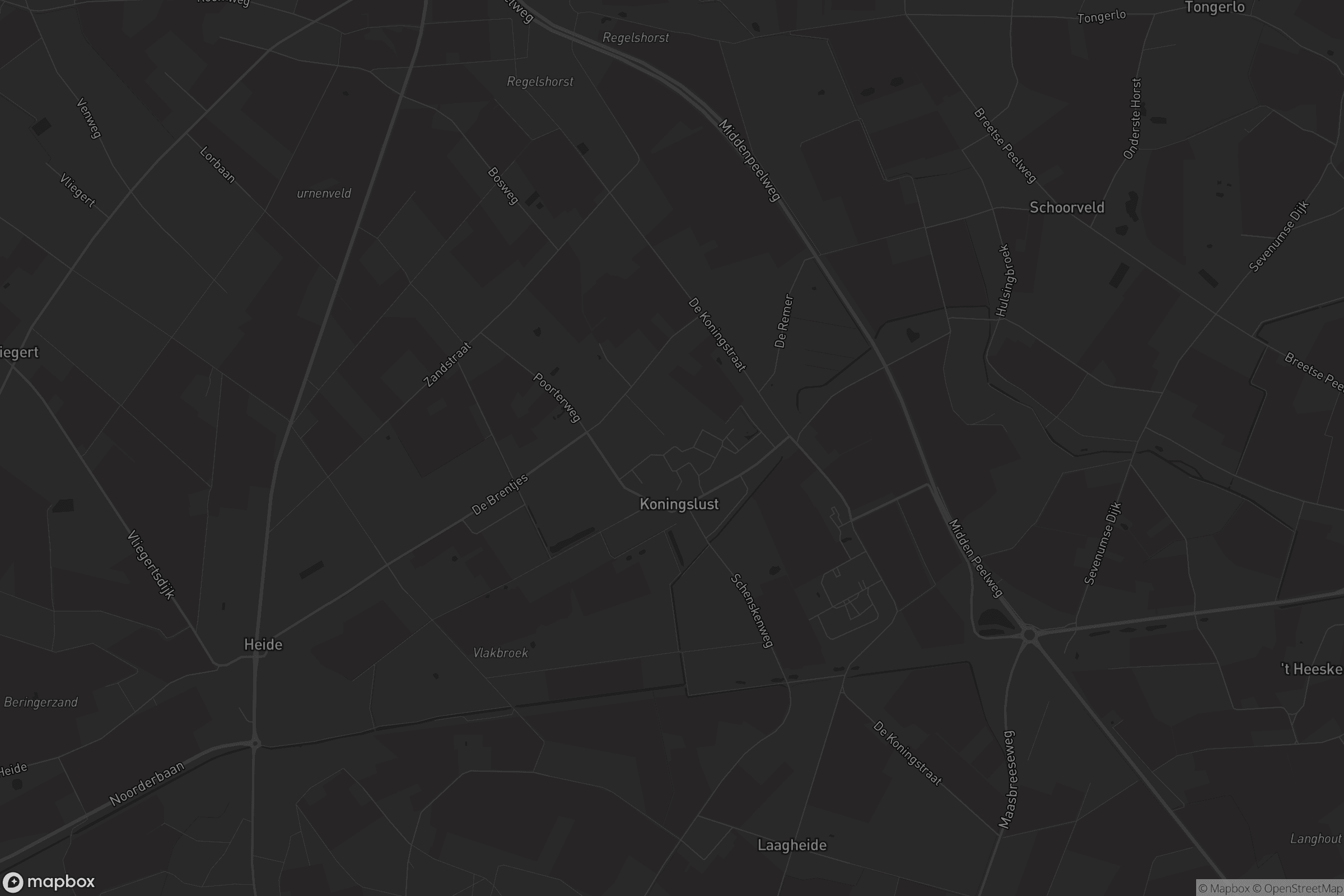 Kaart van Koningslust