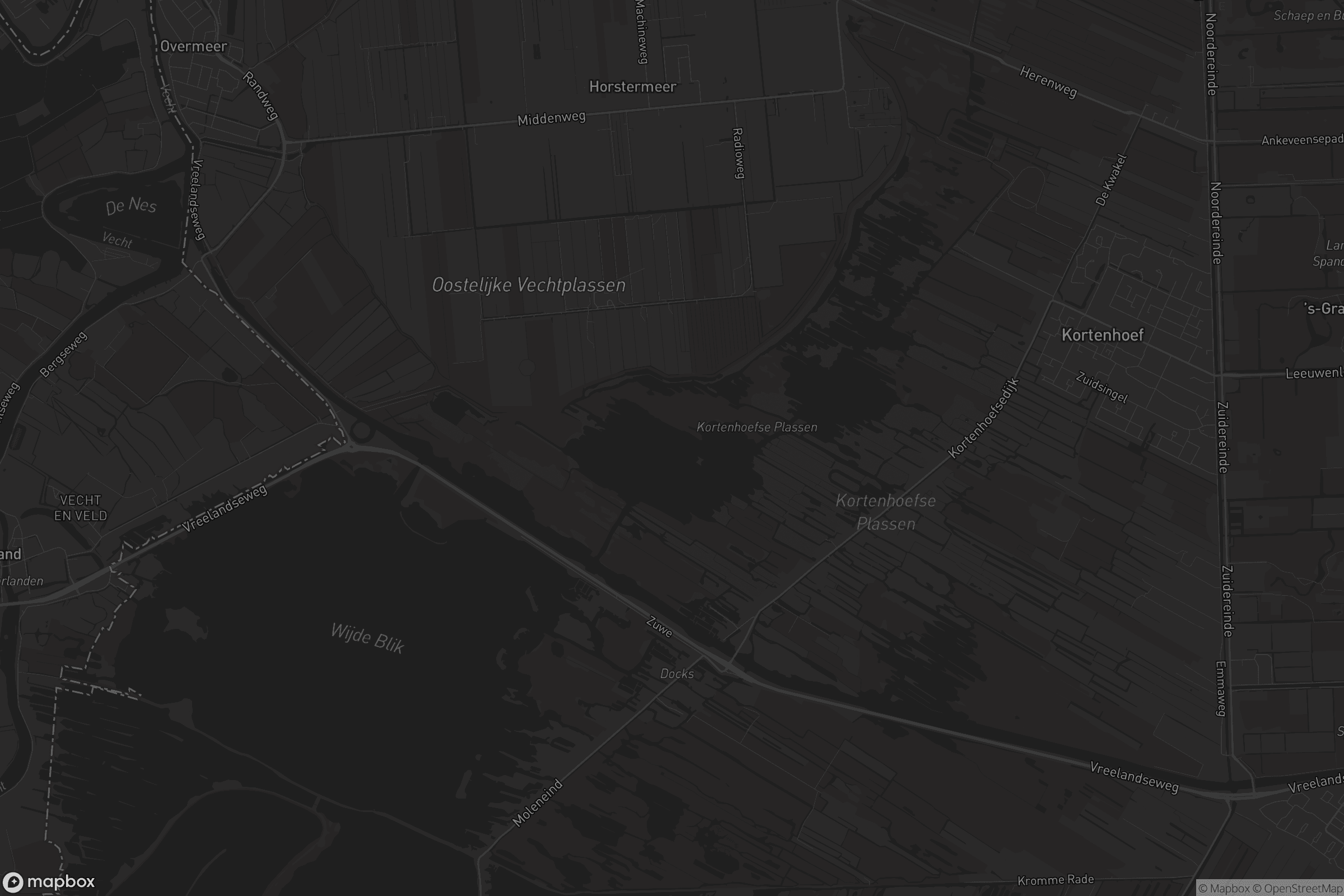 Kaart van Kortenhoef