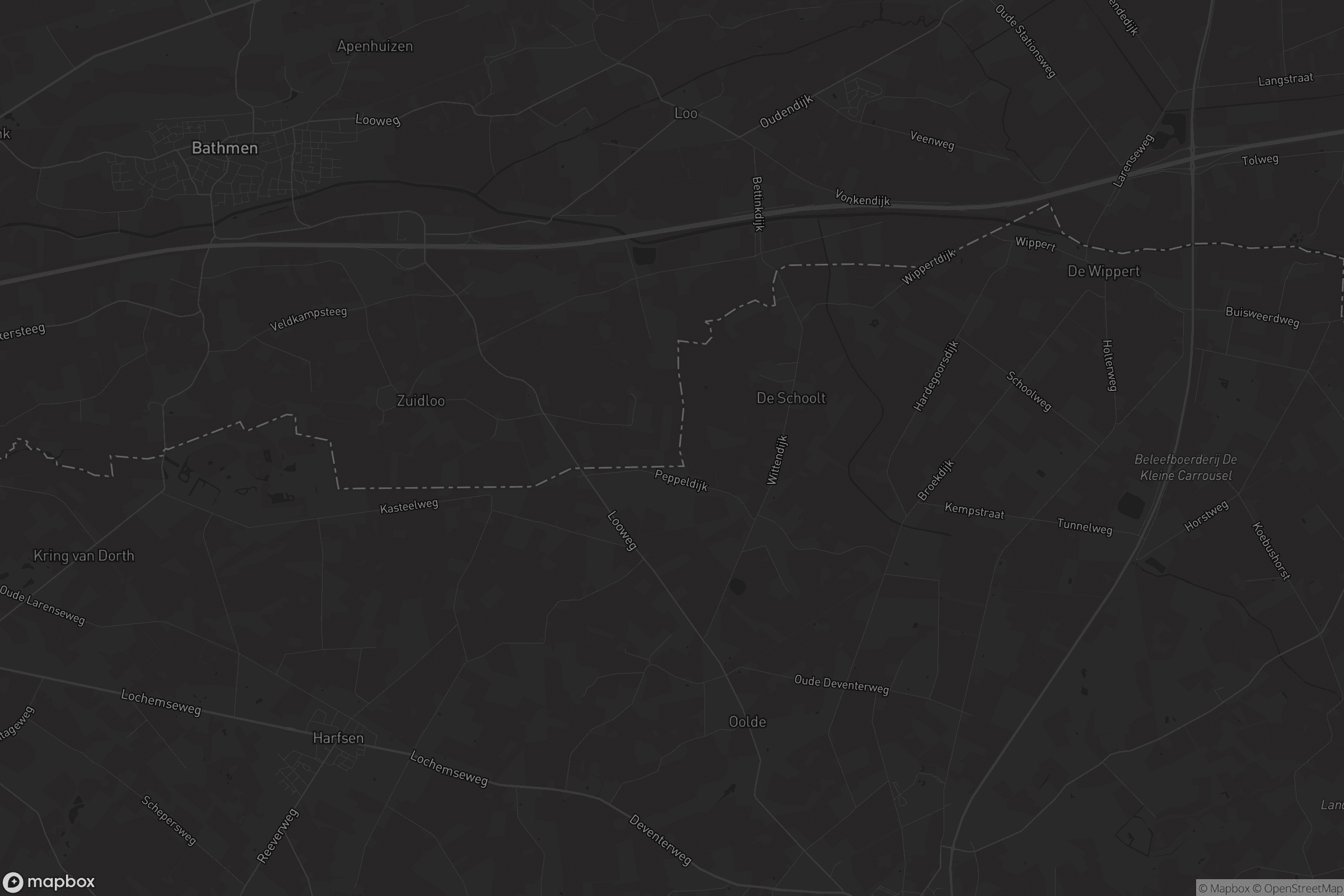 Kaart van Kring van Dorth