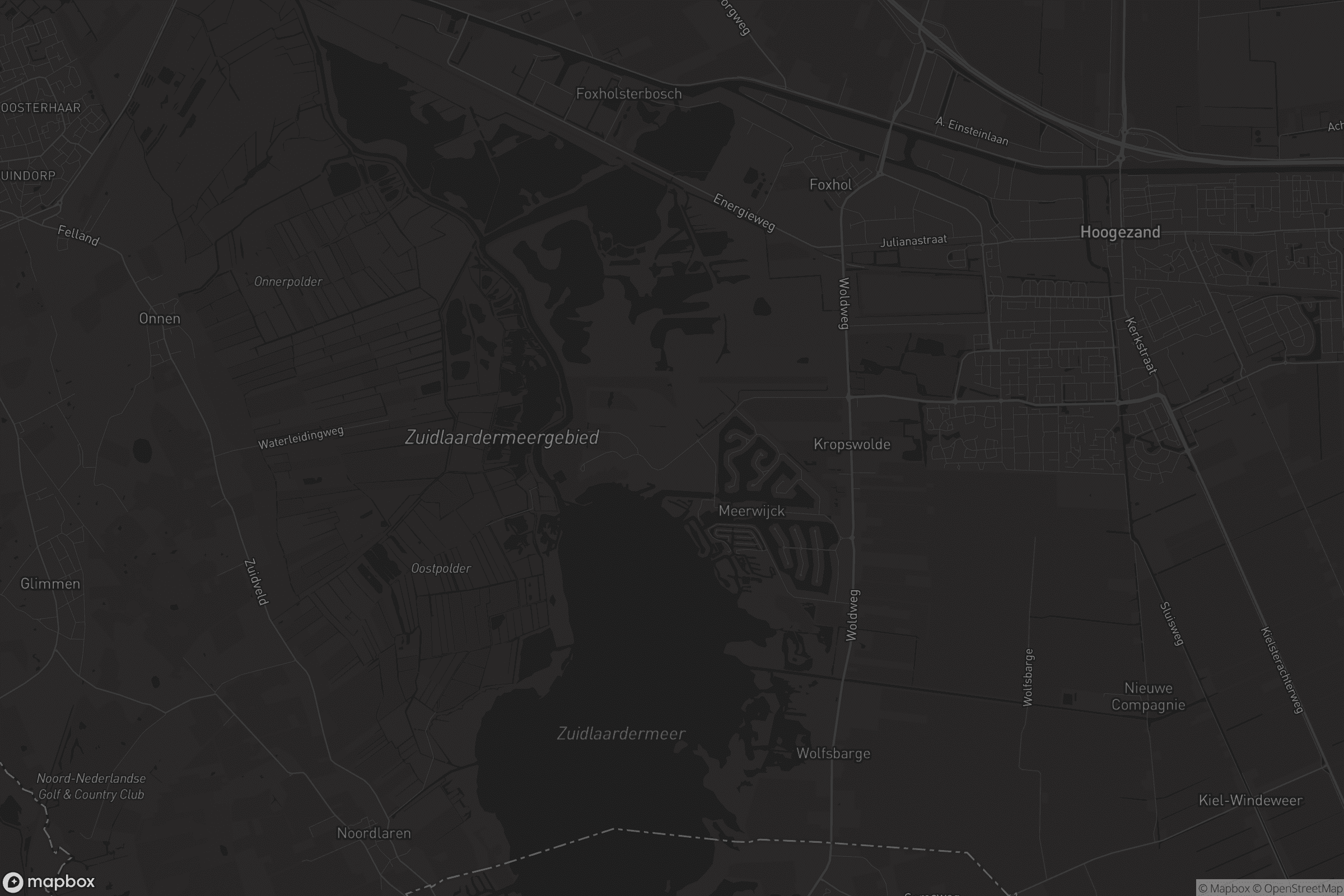 Kaart van Kropswolde