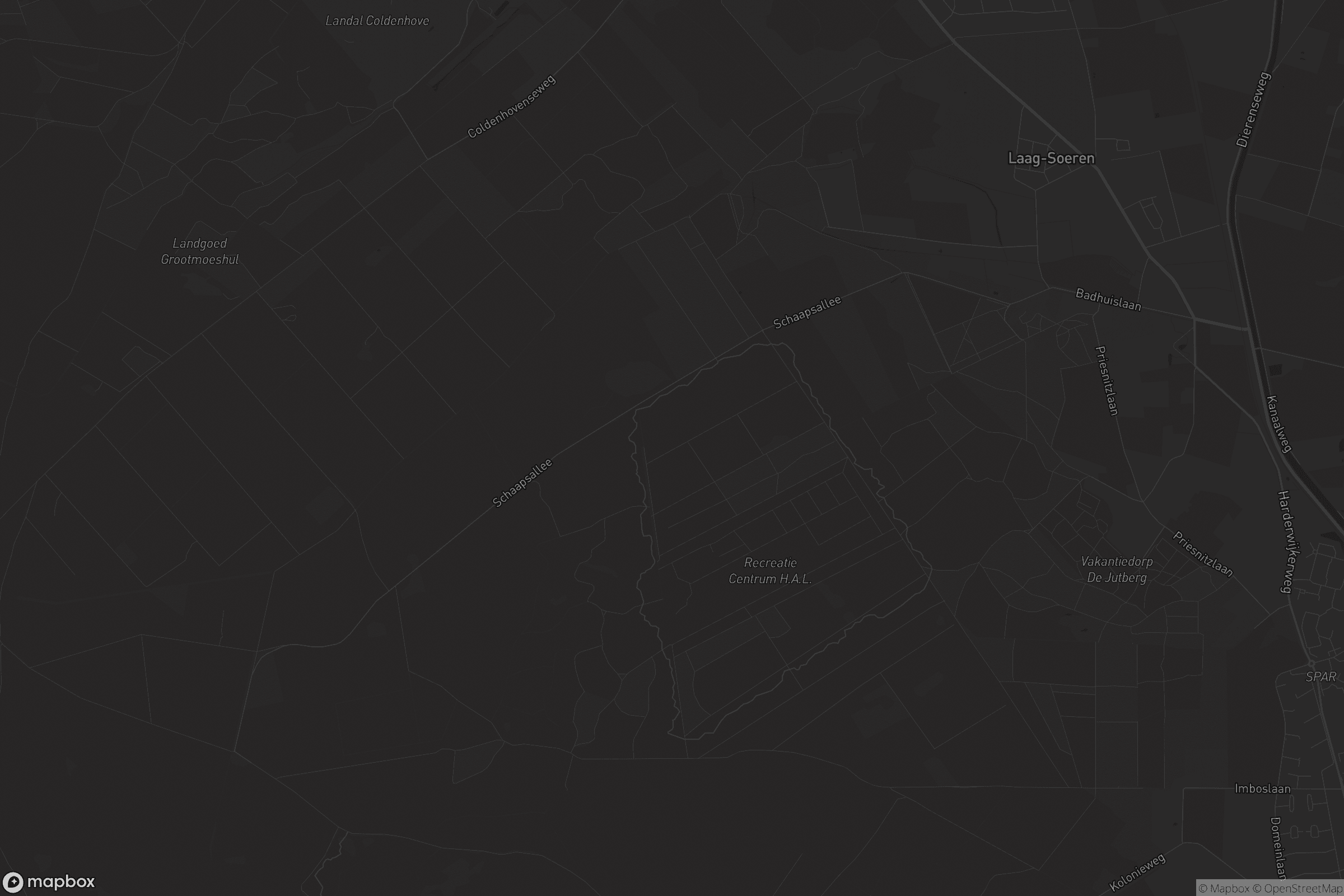 Kaart van Laag-Soeren