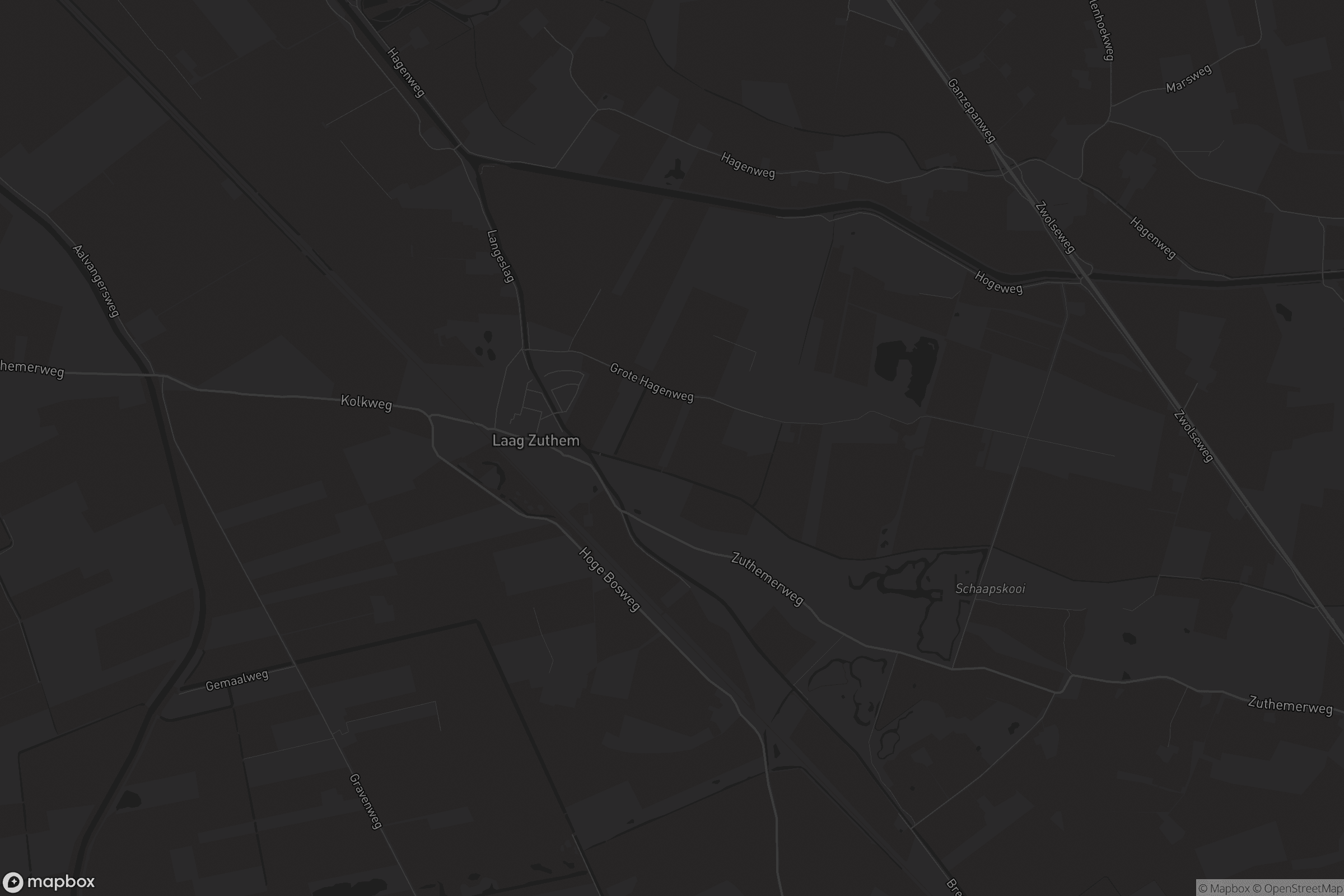 Kaart van Laag Zuthem