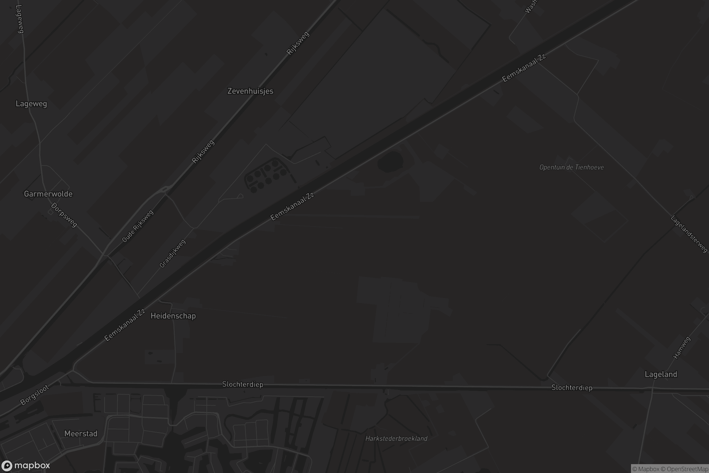 Kaart van Lageland GN