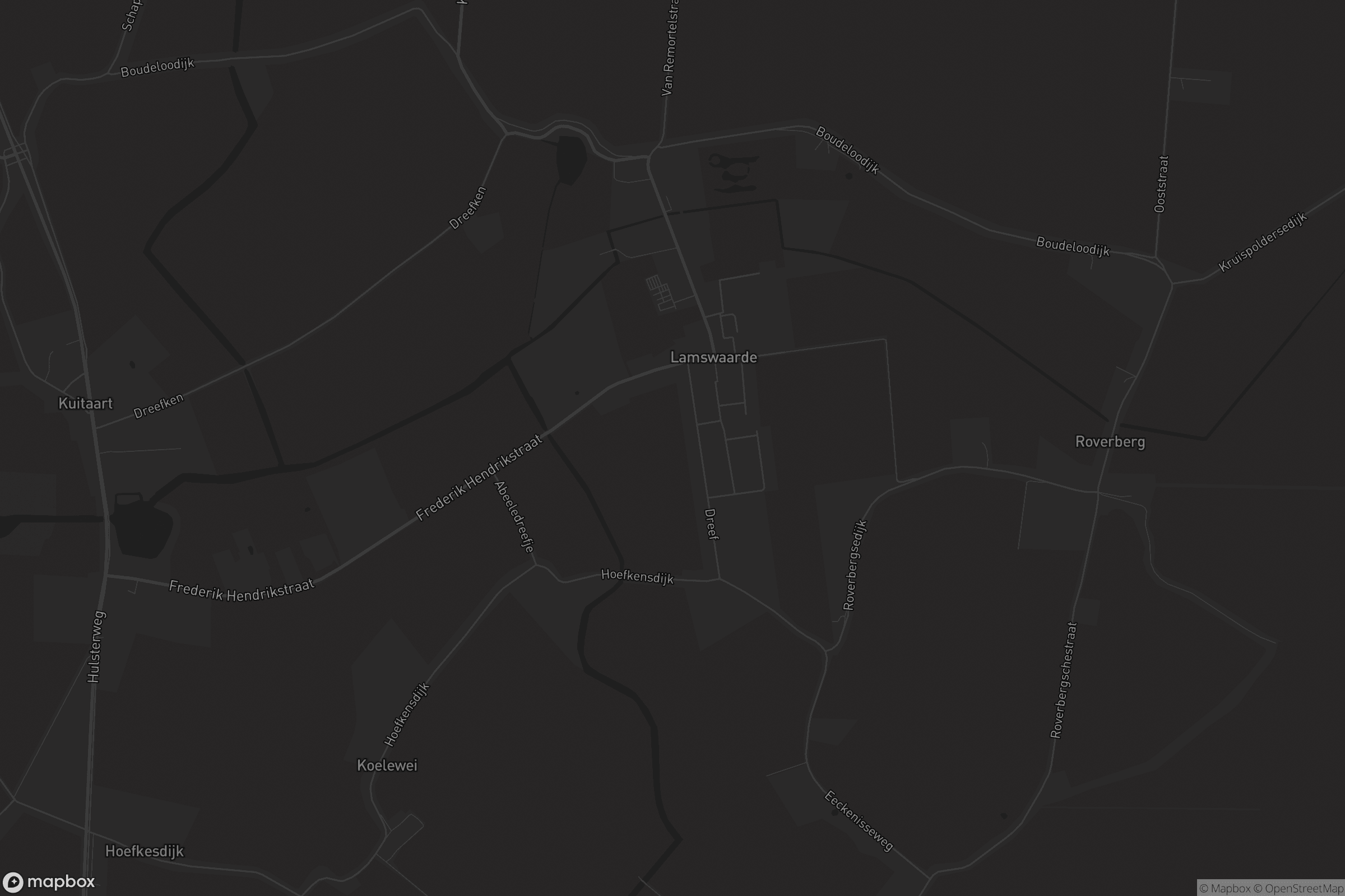 Kaart van Lamswaarde