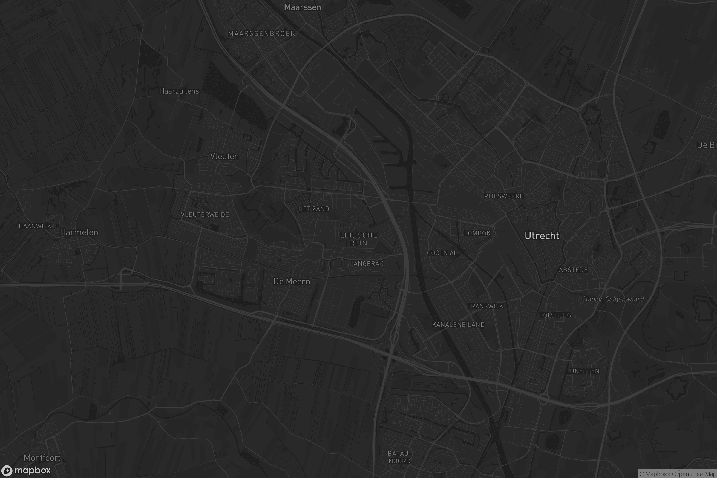 Kaart van Leidsche Rijn