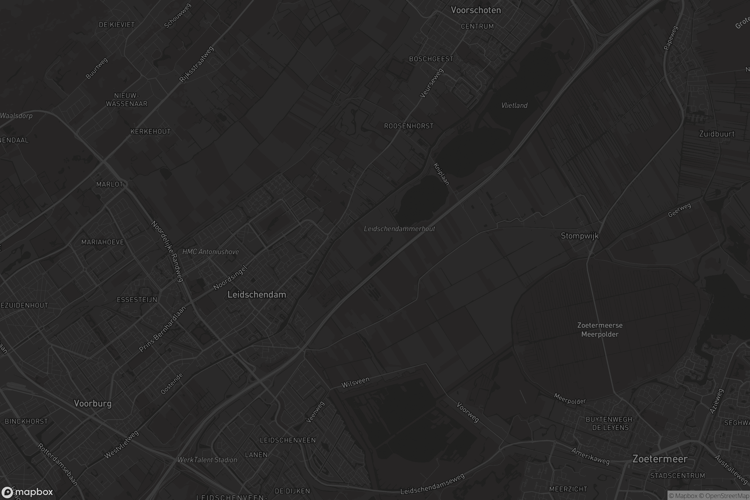 Kaart van Leidschendam