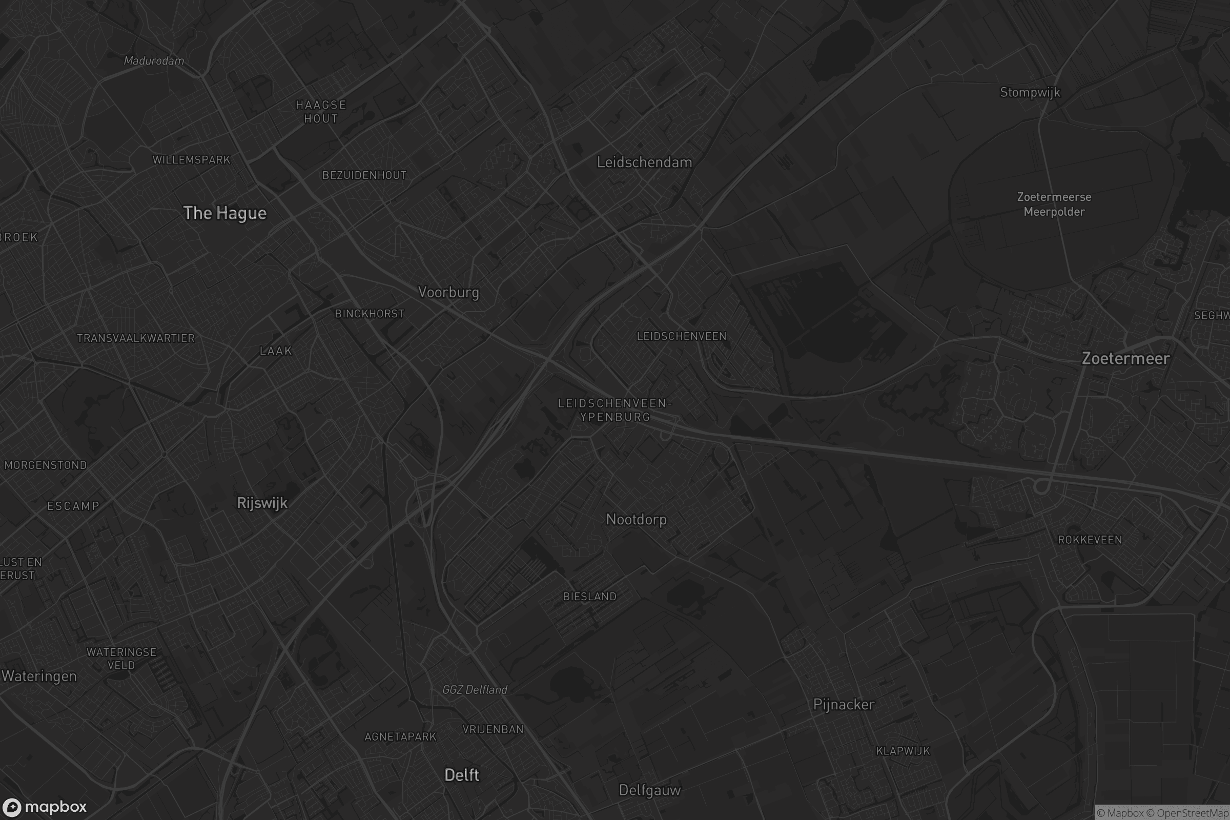 Kaart van Leidschenveen-Ypenburg