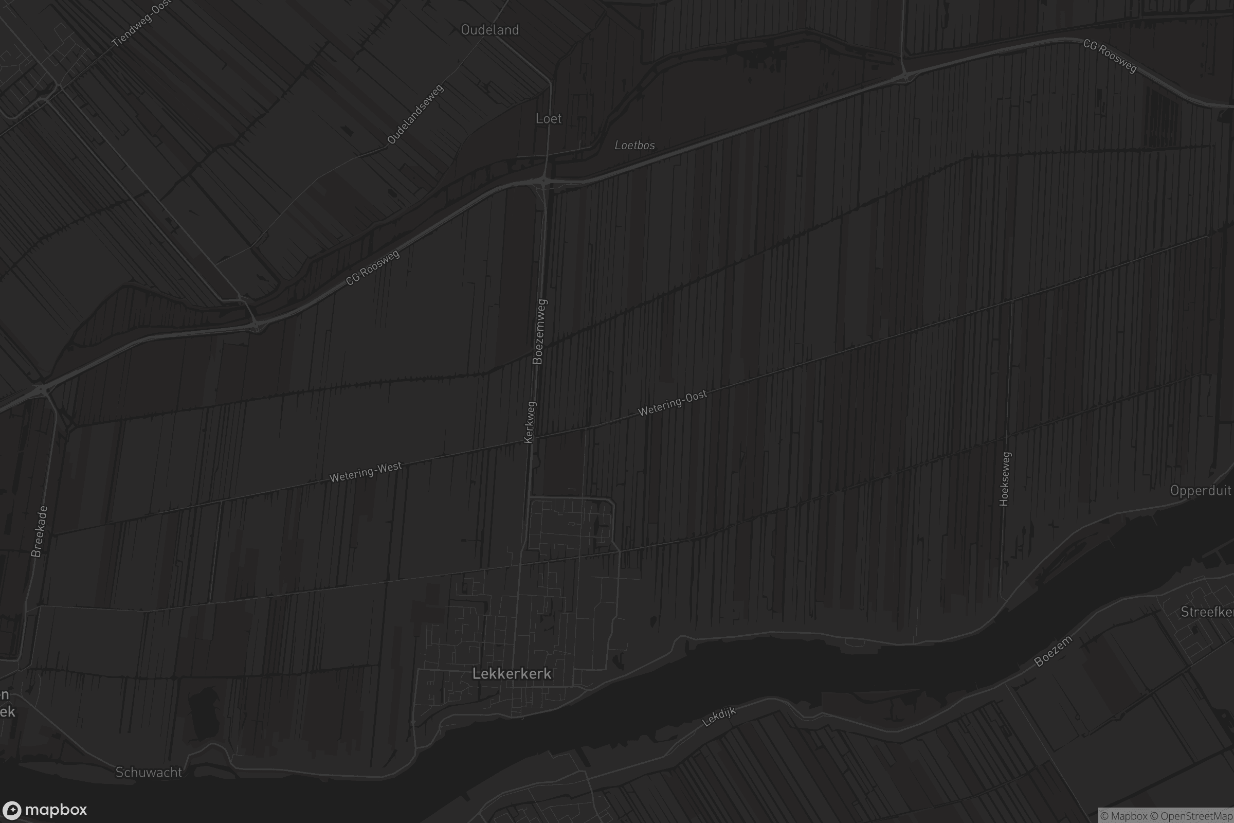 Kaart van Lekkerkerk