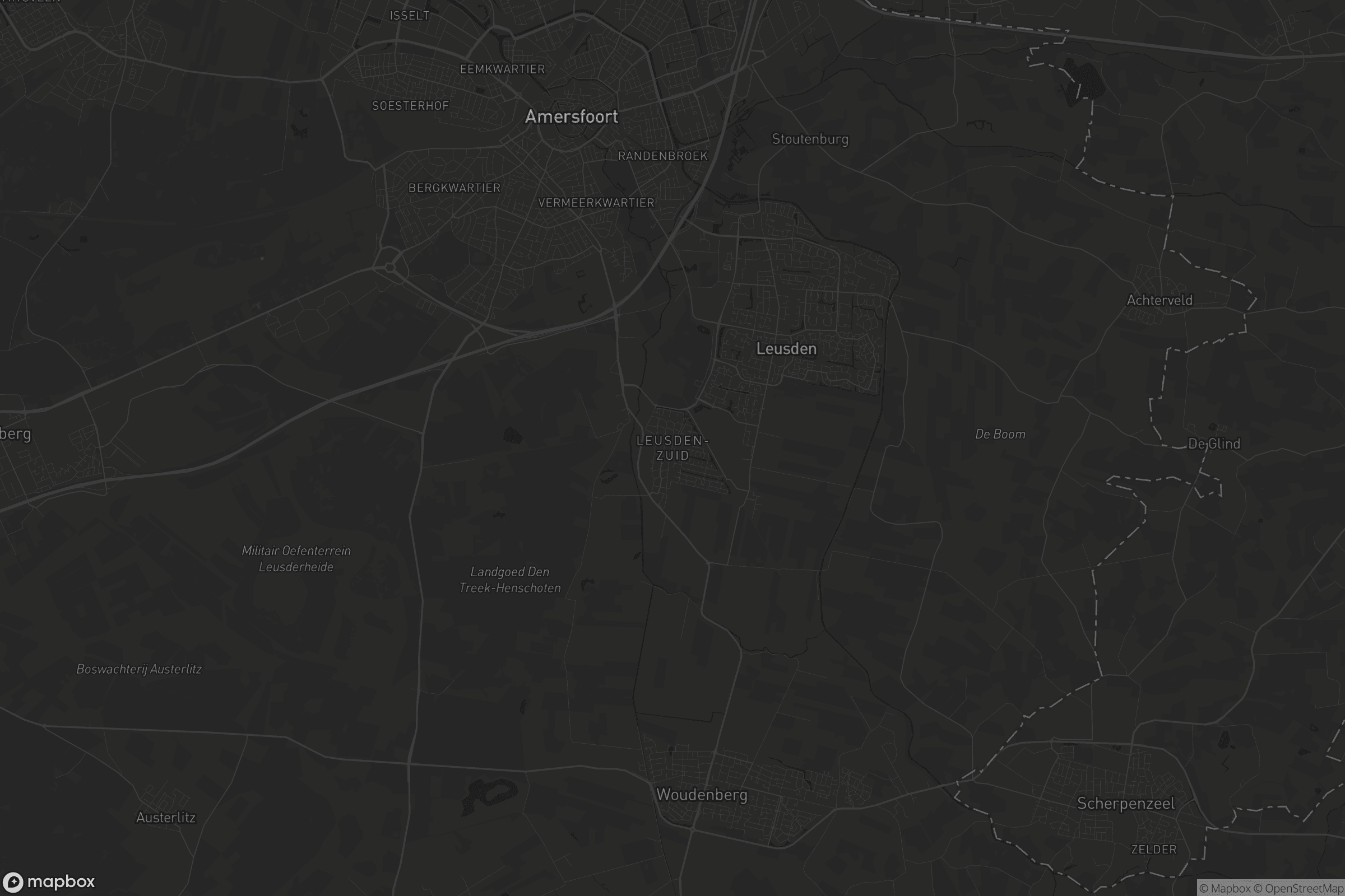 Kaart van Leusden-Zuid