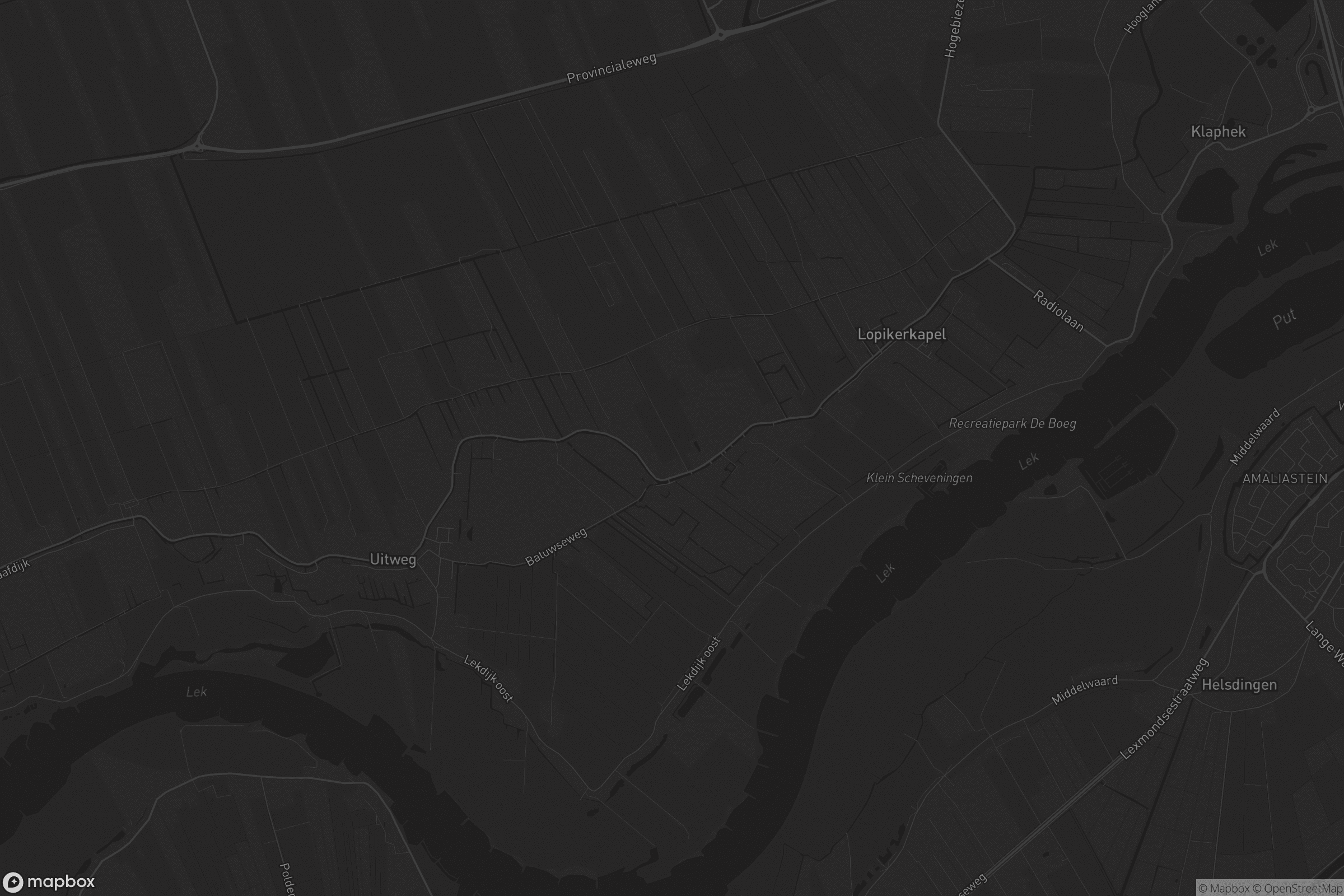 Kaart van Lopikerkapel