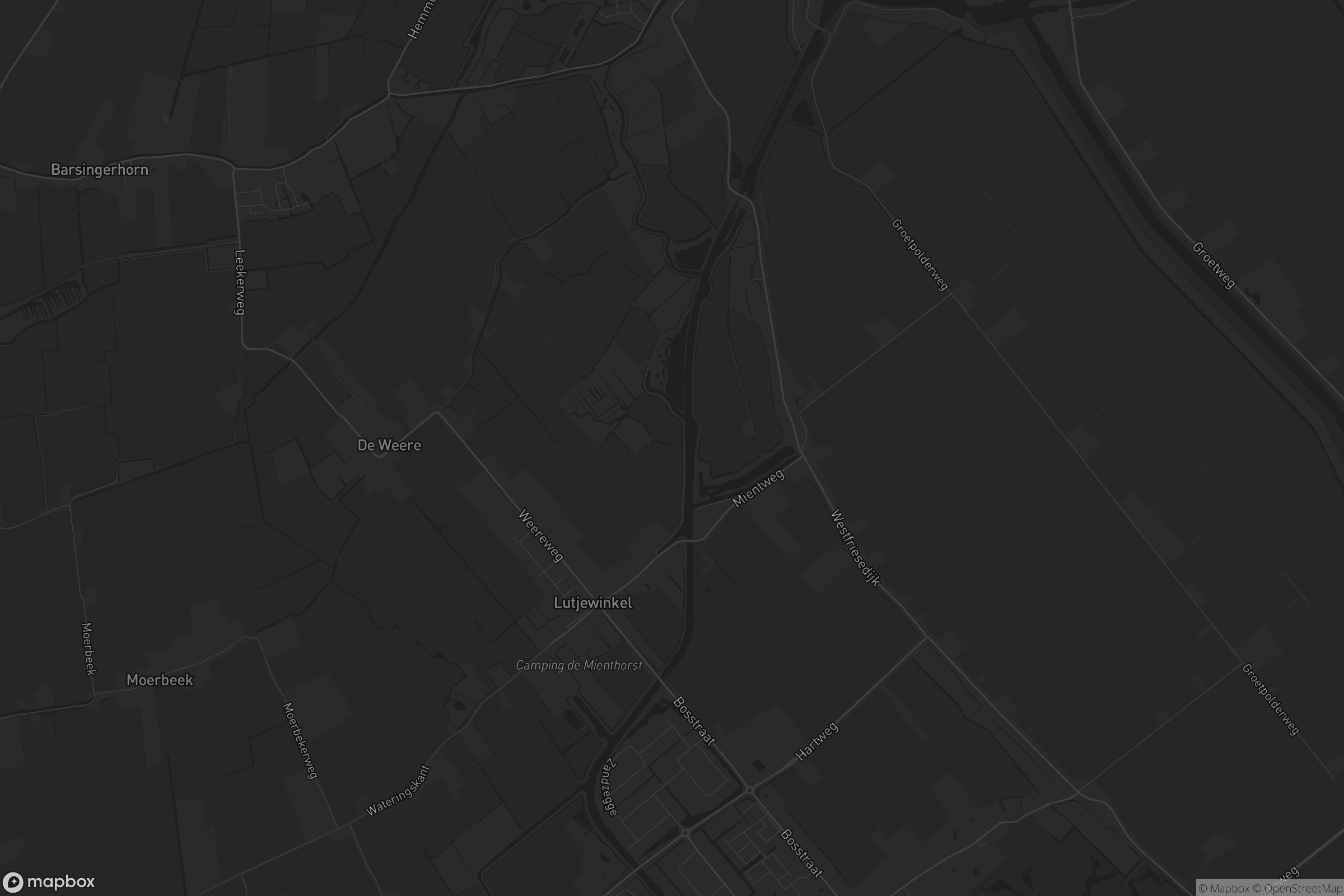 Kaart van Lutjewinkel