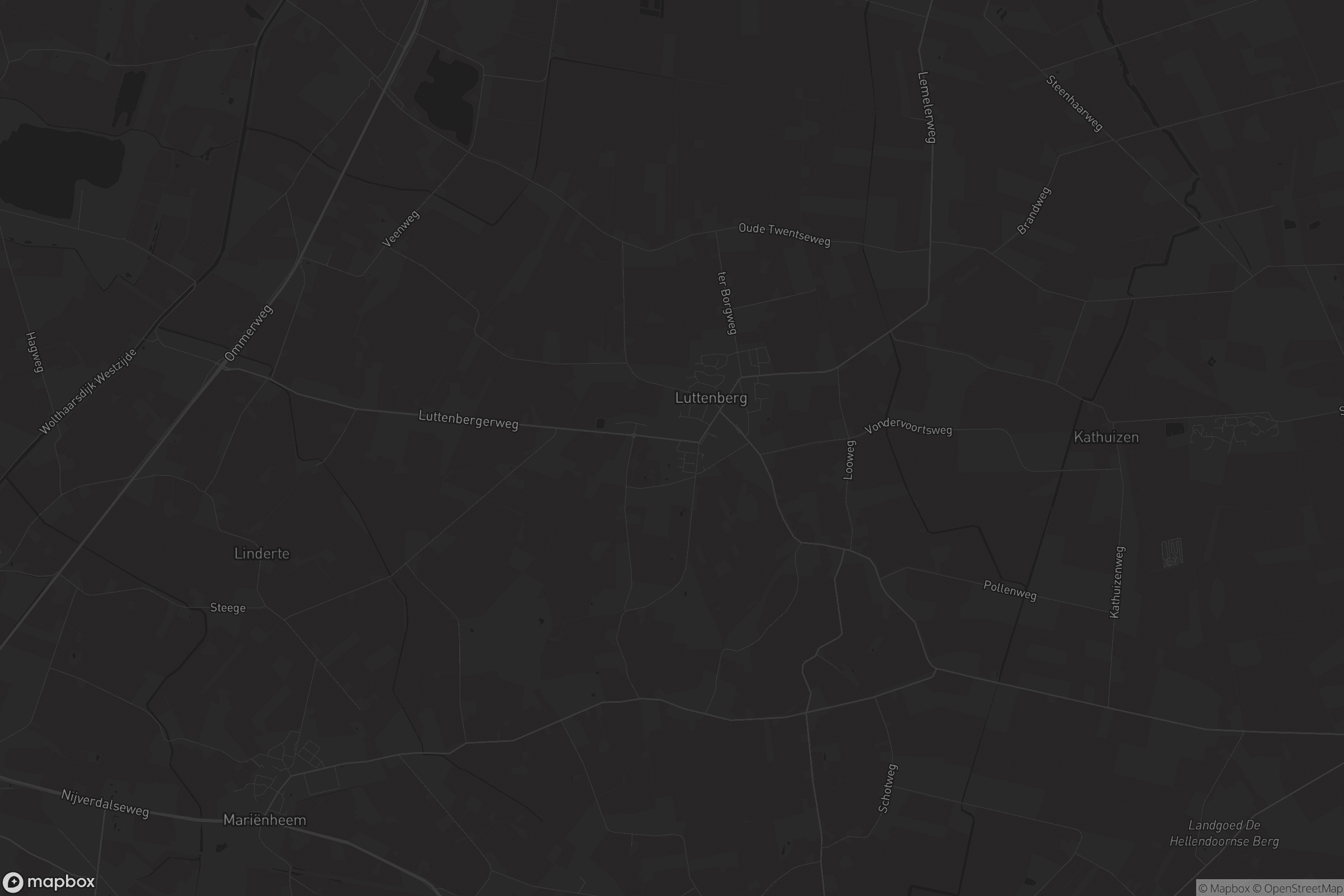 Kaart van Luttenberg