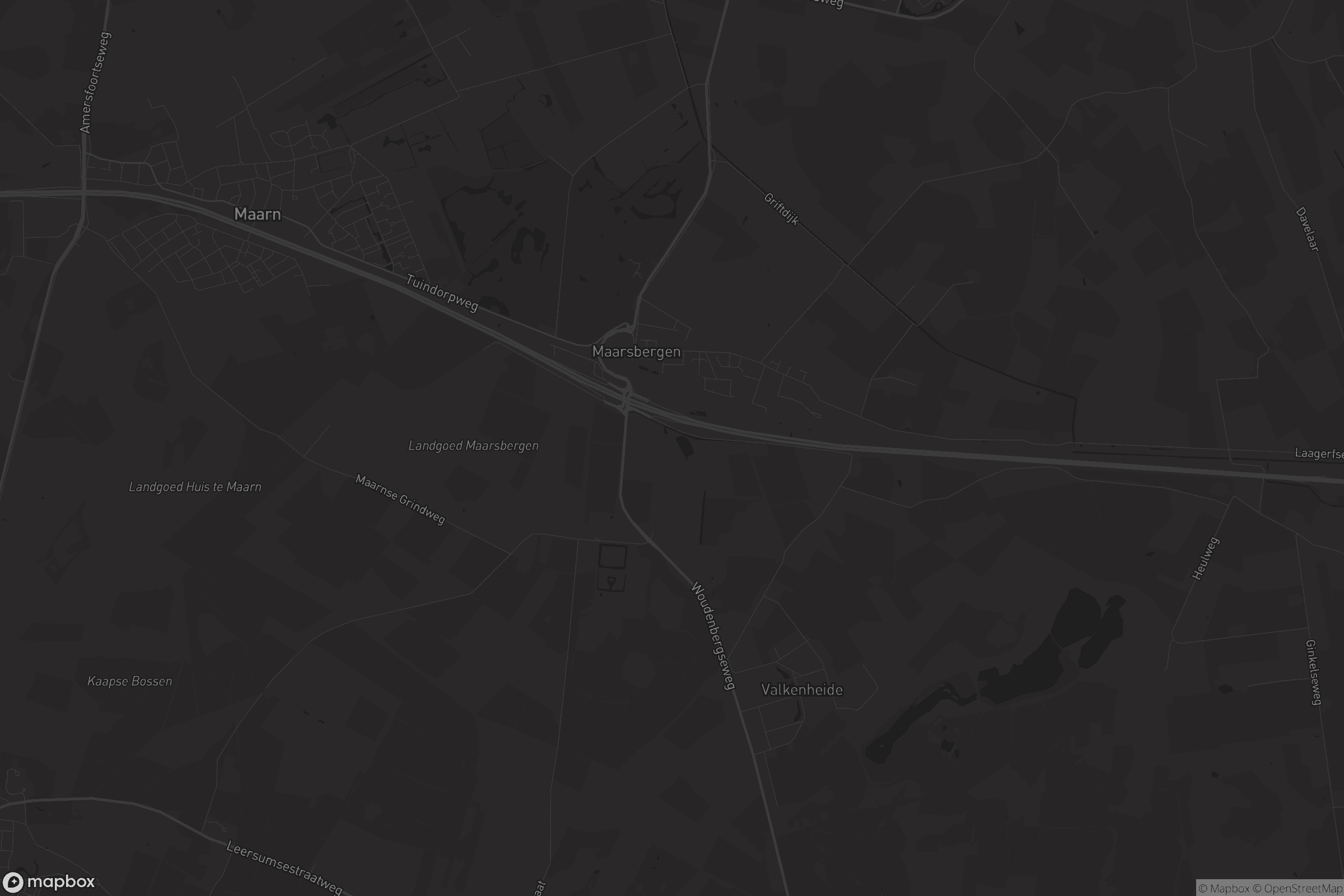 Kaart van Maarsbergen