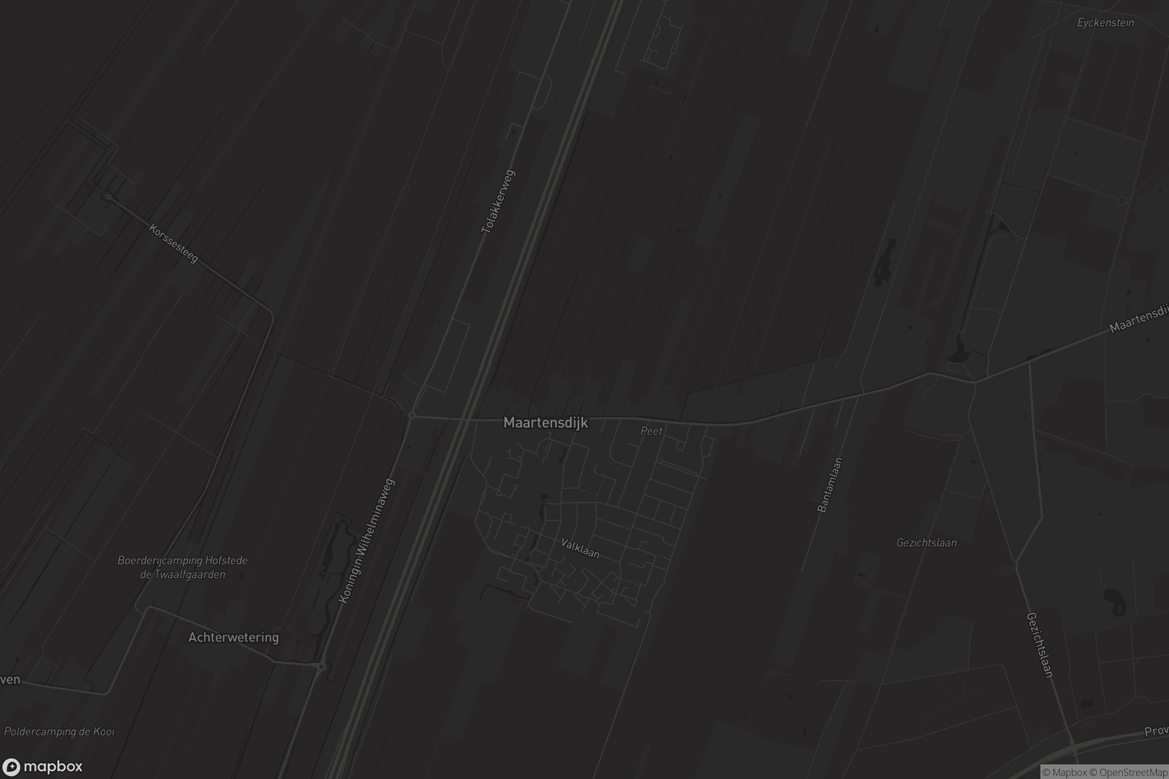 Kaart van Maartensdijk