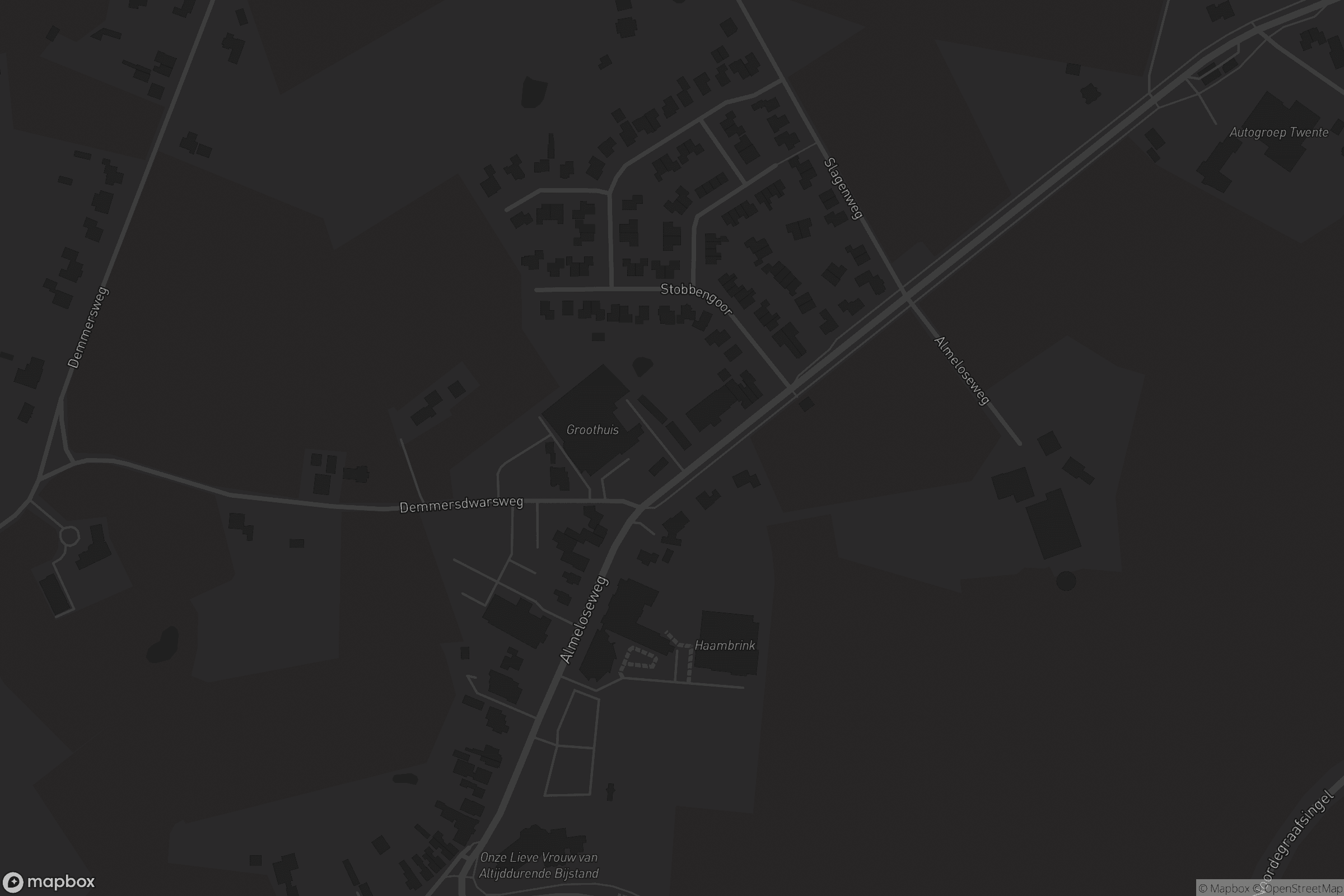 Kaart van Mariaparochie