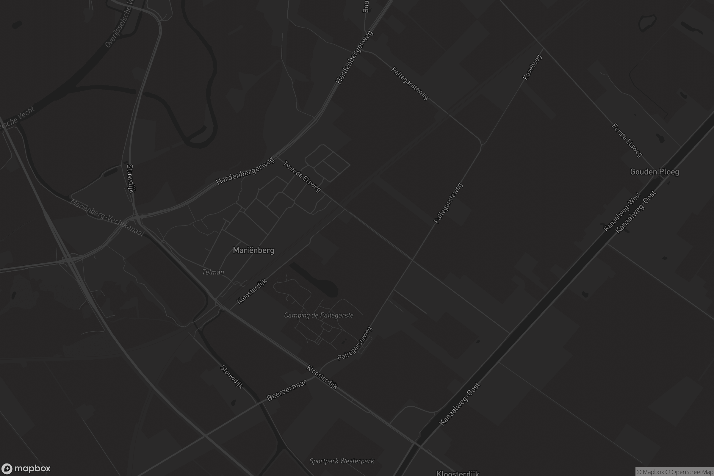 Kaart van Mariënberg