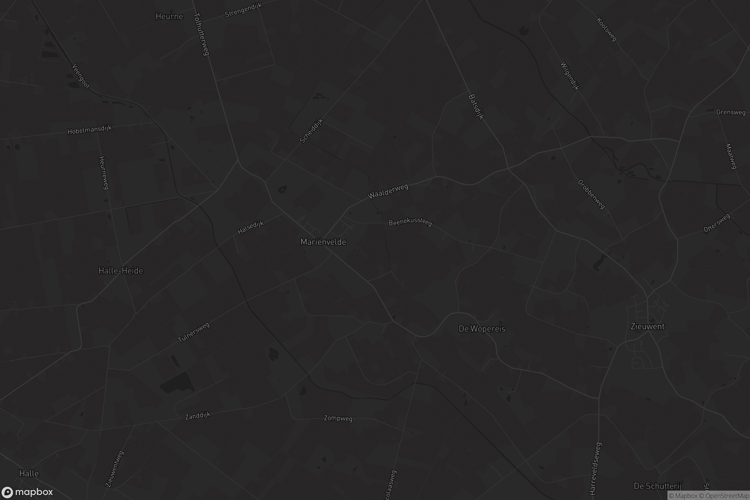 Kaart van Mariënvelde