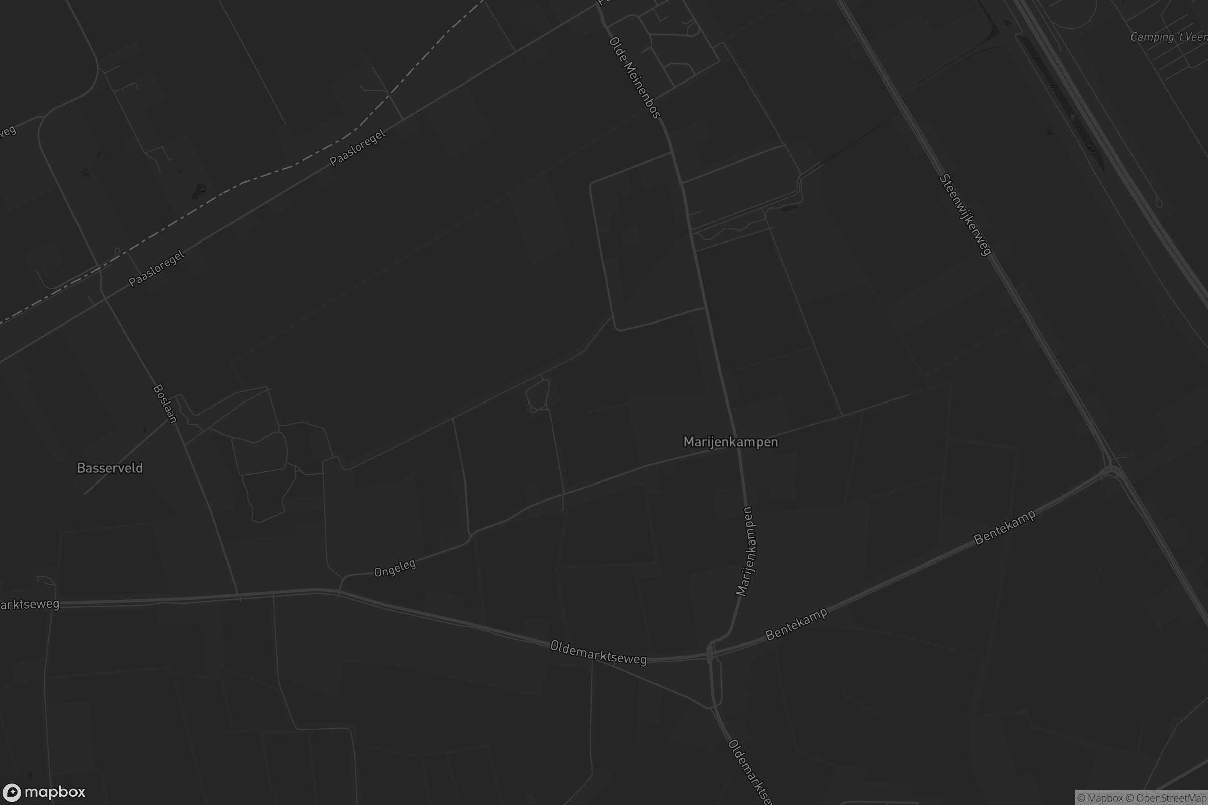 Kaart van Marijenkampen