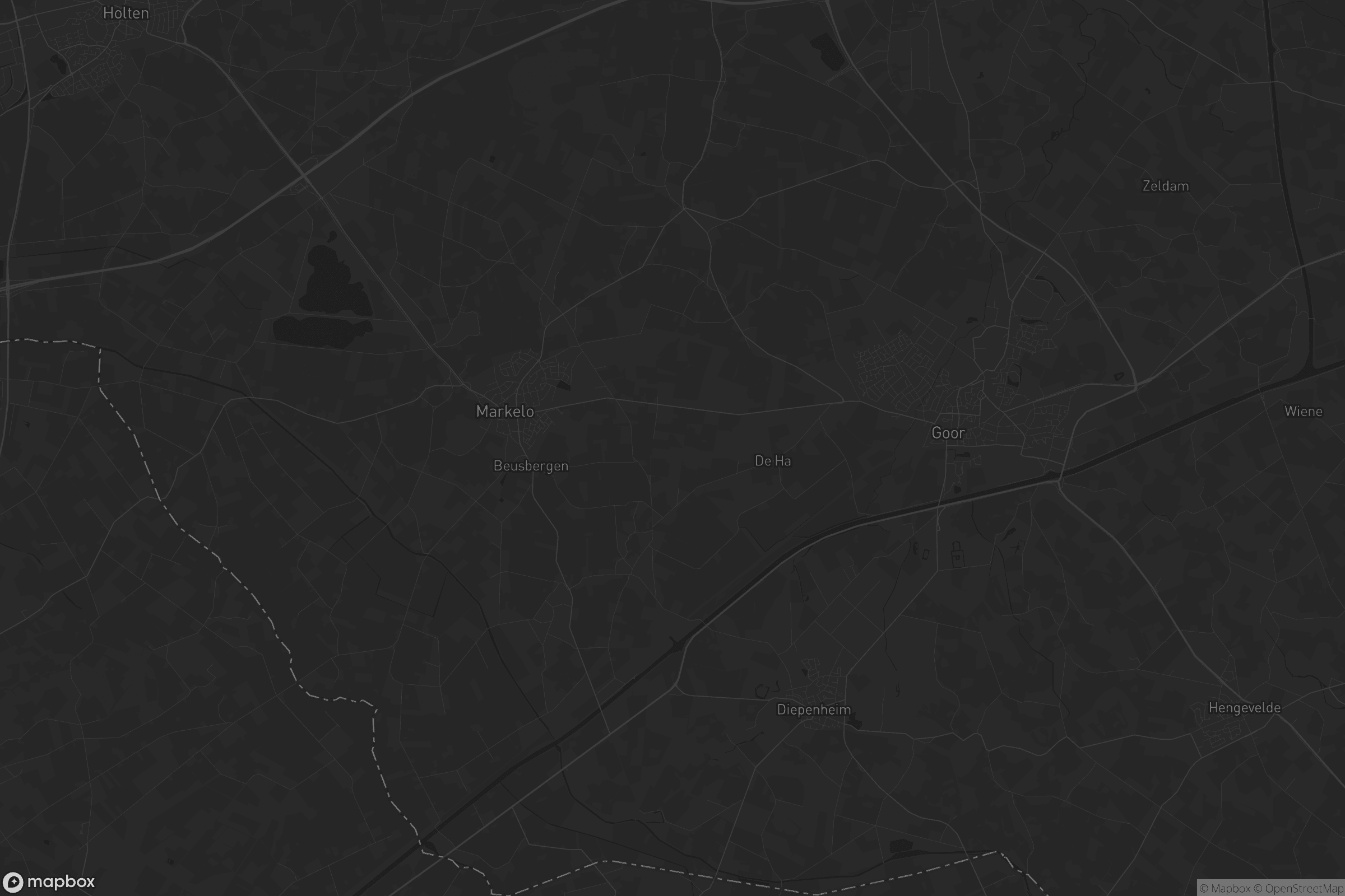Kaart van Markelo