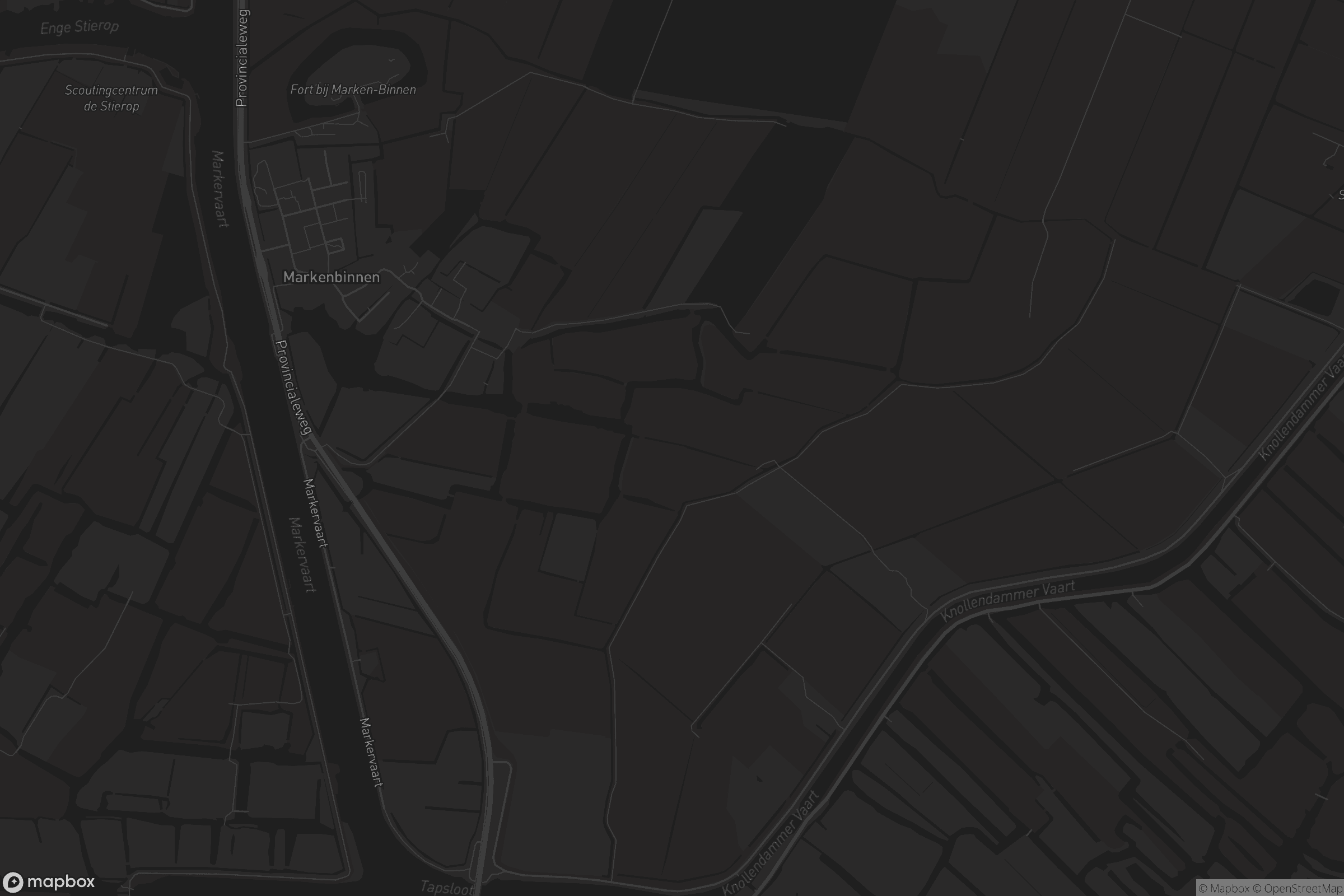 Kaart van Markenbinnen