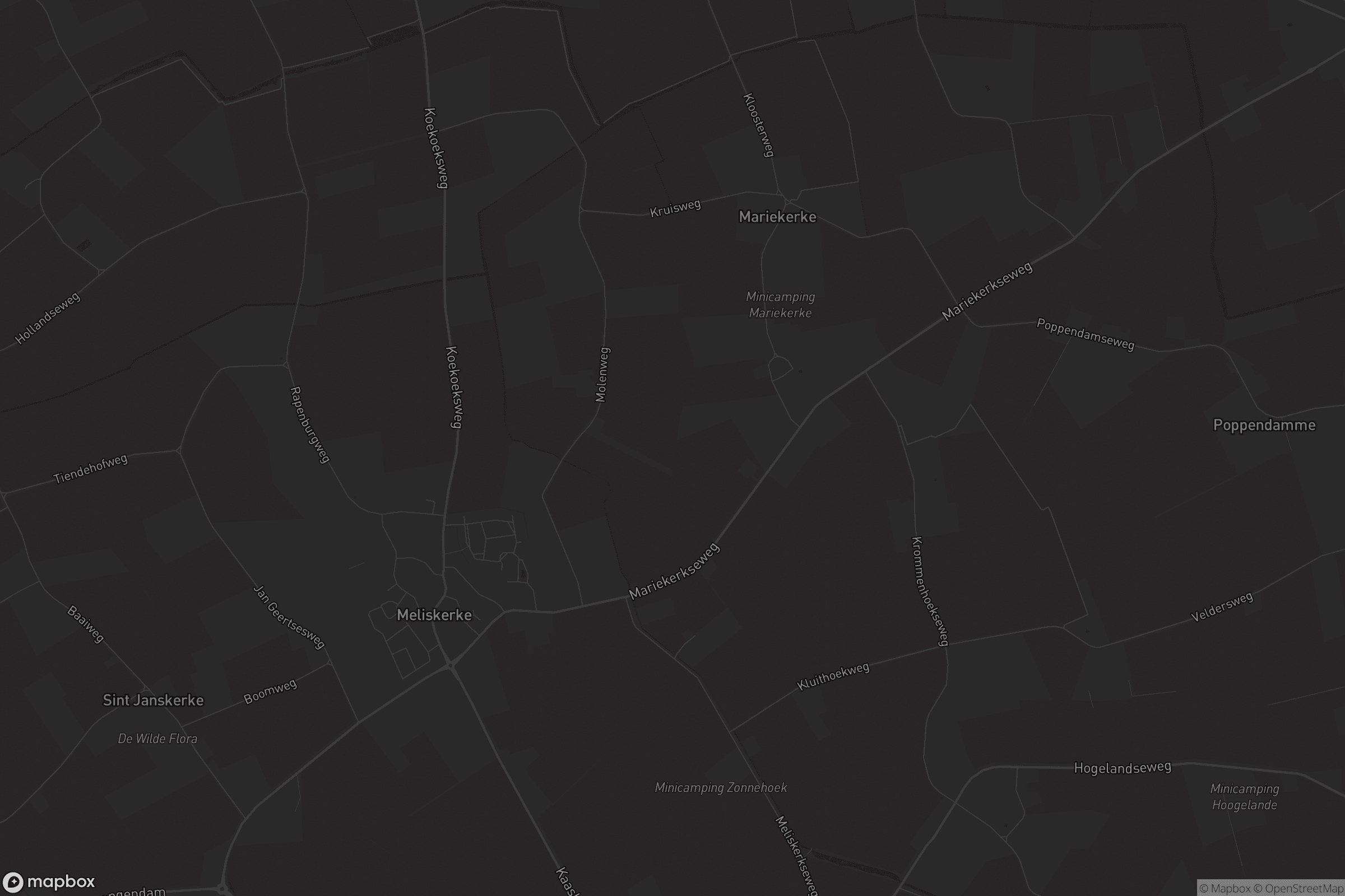 Kaart van Meliskerke