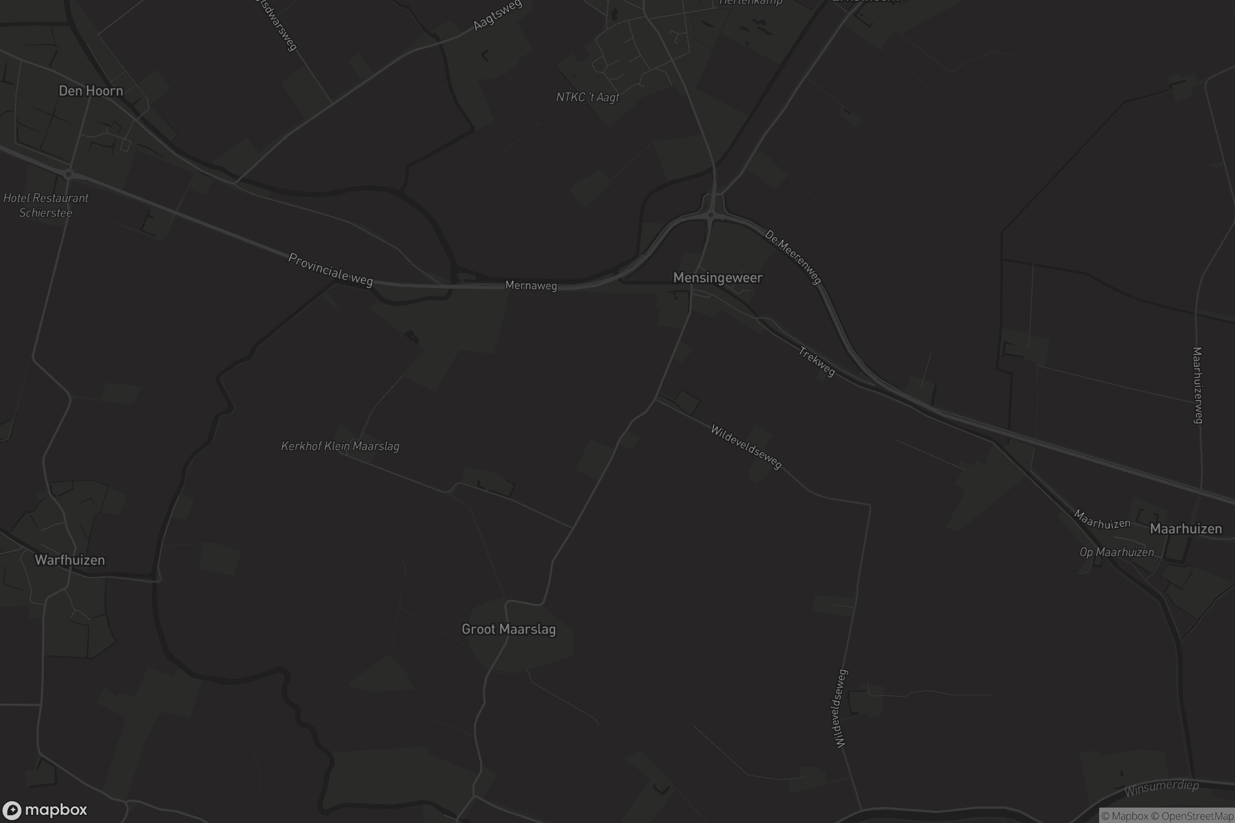 Kaart van Mensingeweer