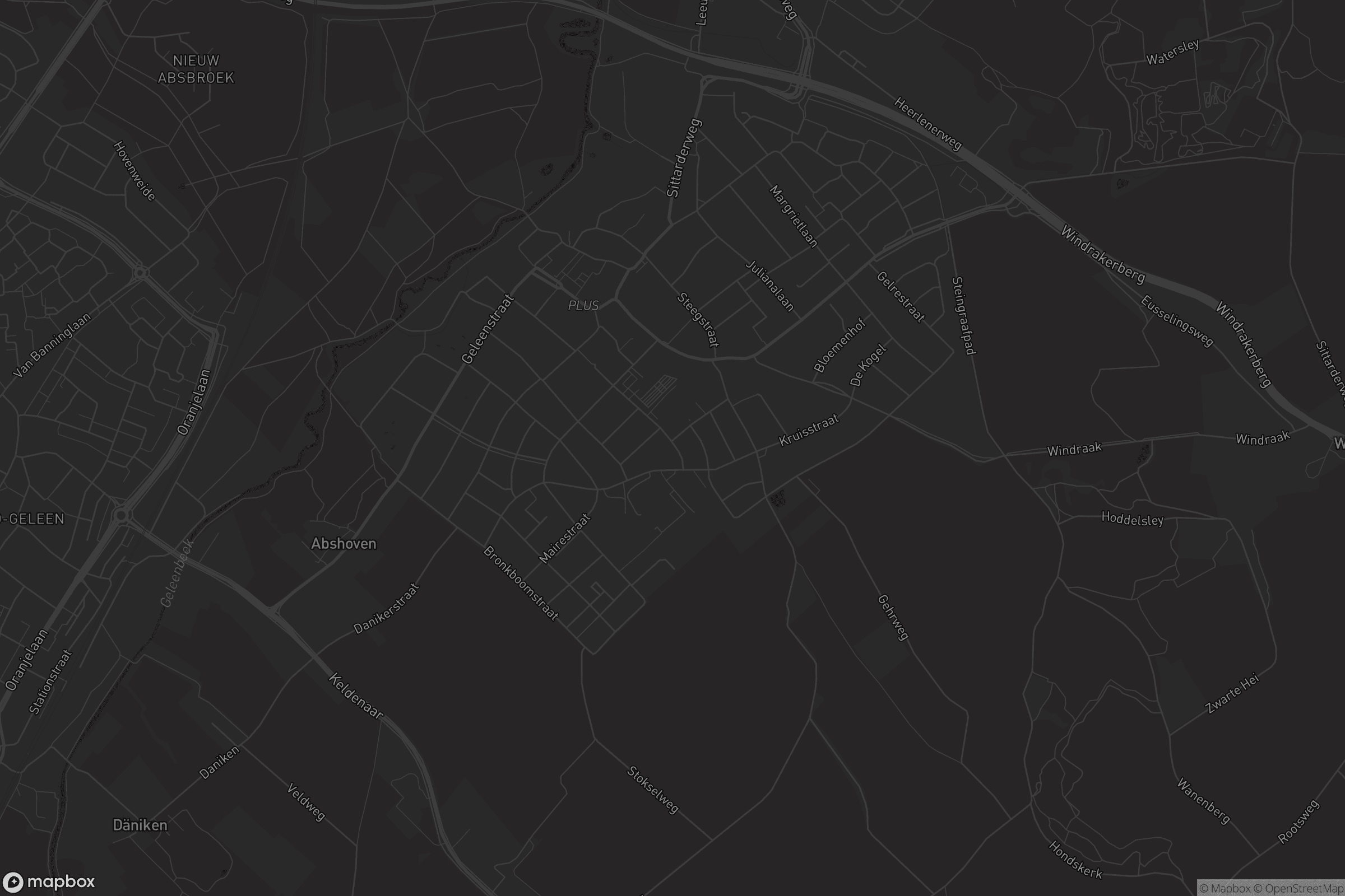 Kaart van Munstergeleen