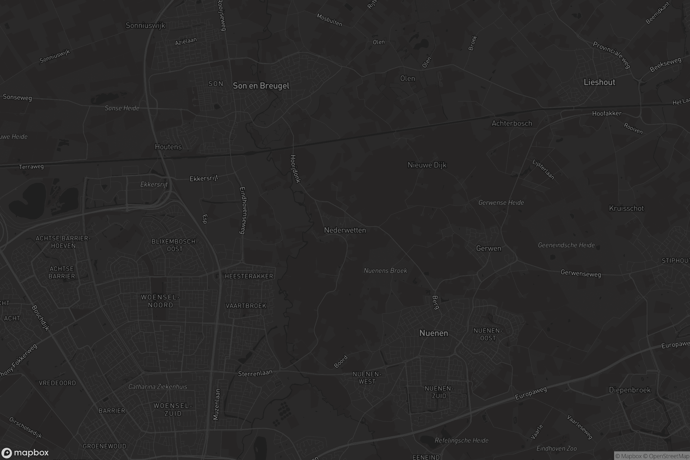 Kaart van Nederwetten