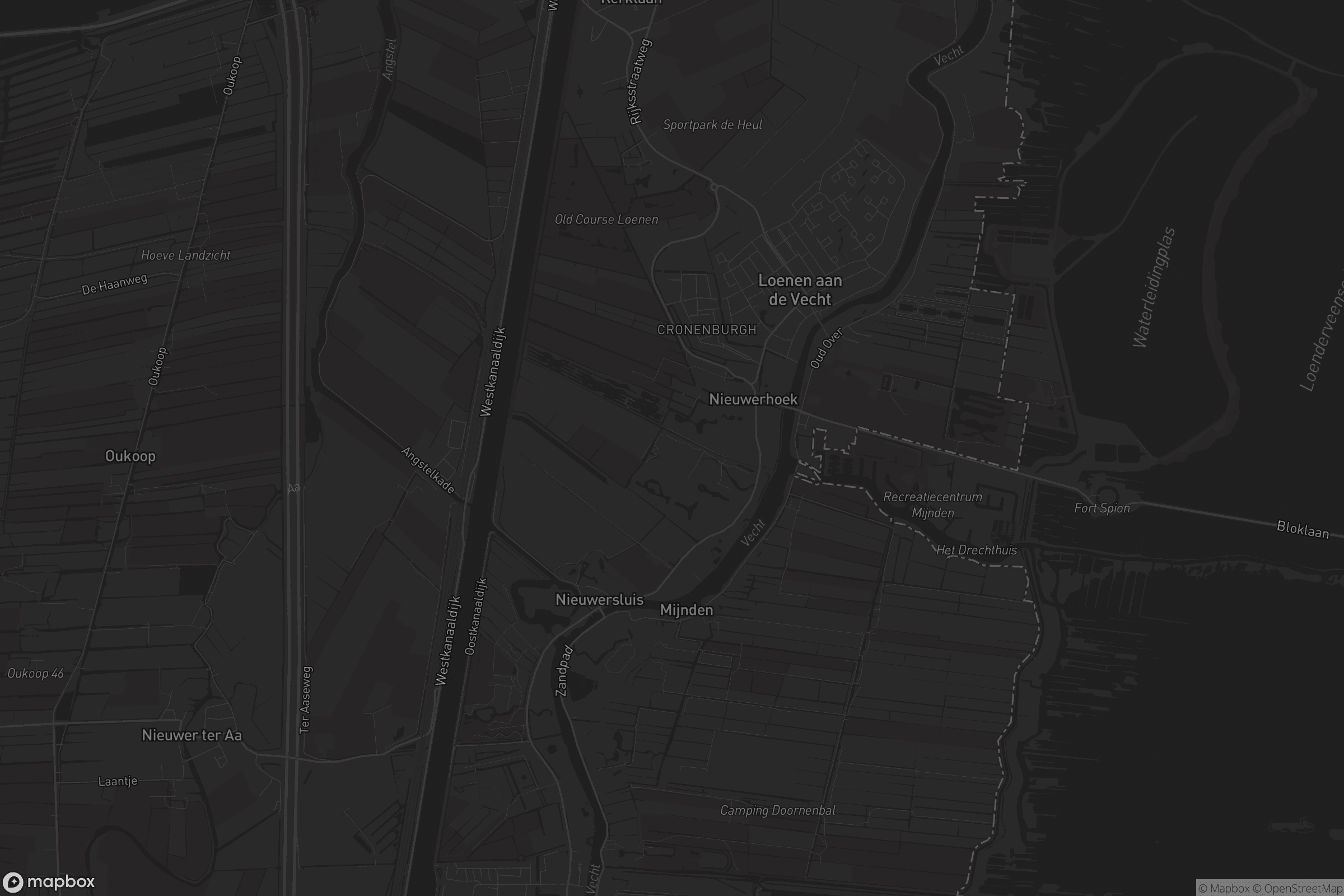 Kaart van Nieuwersluis