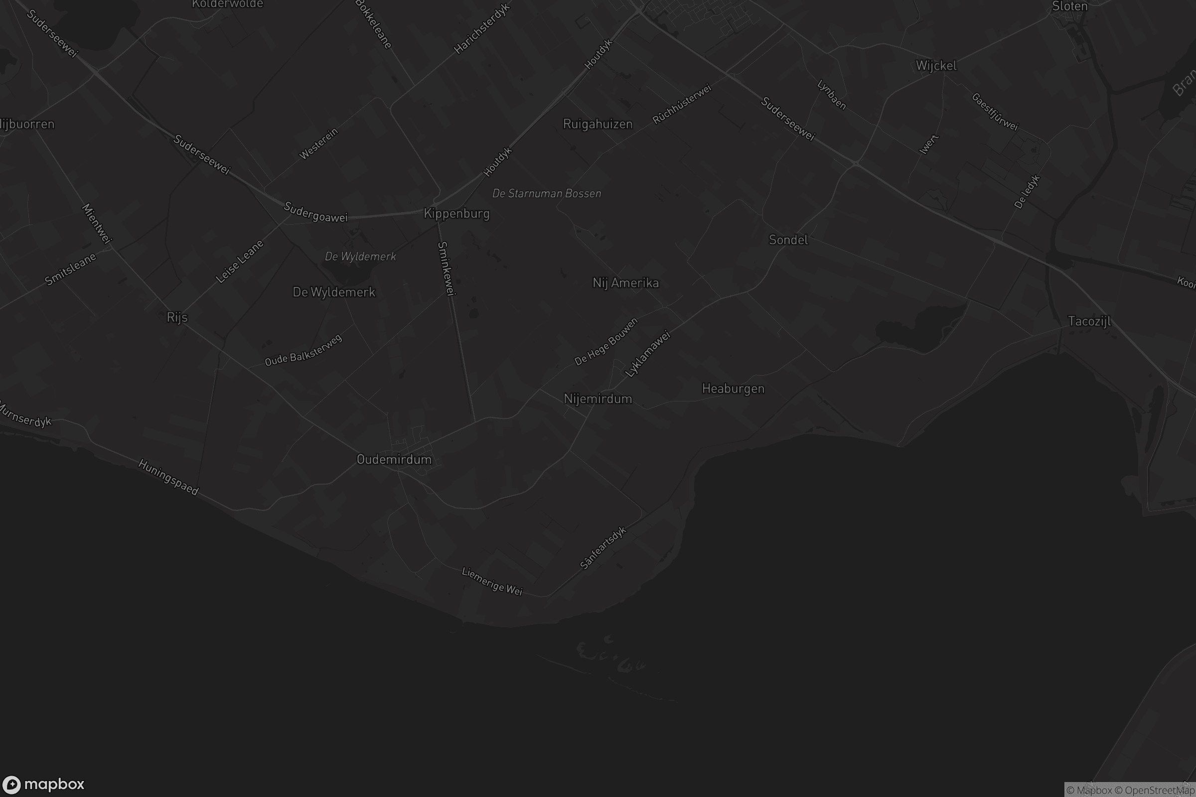 Kaart van Nijemardum