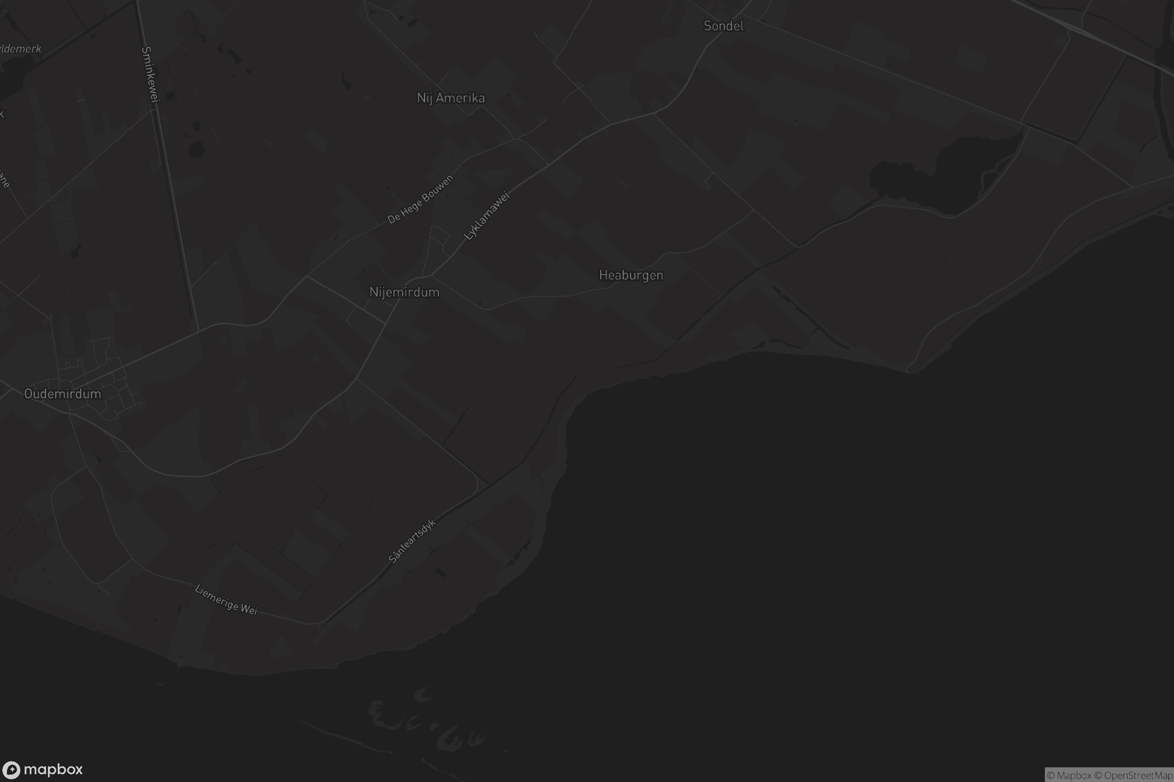 Kaart van Nijemirdum