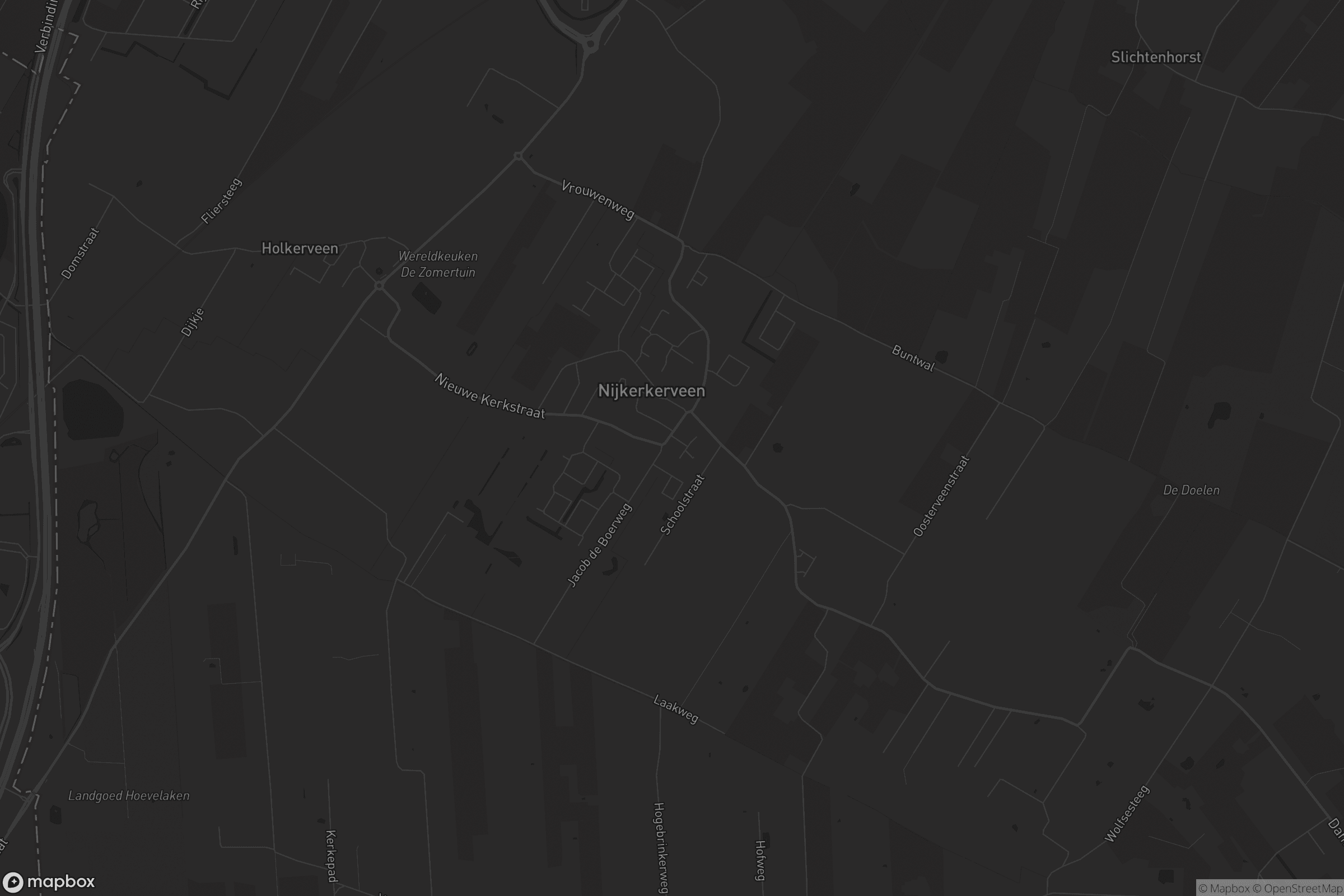 Kaart van Nijkerkerveen