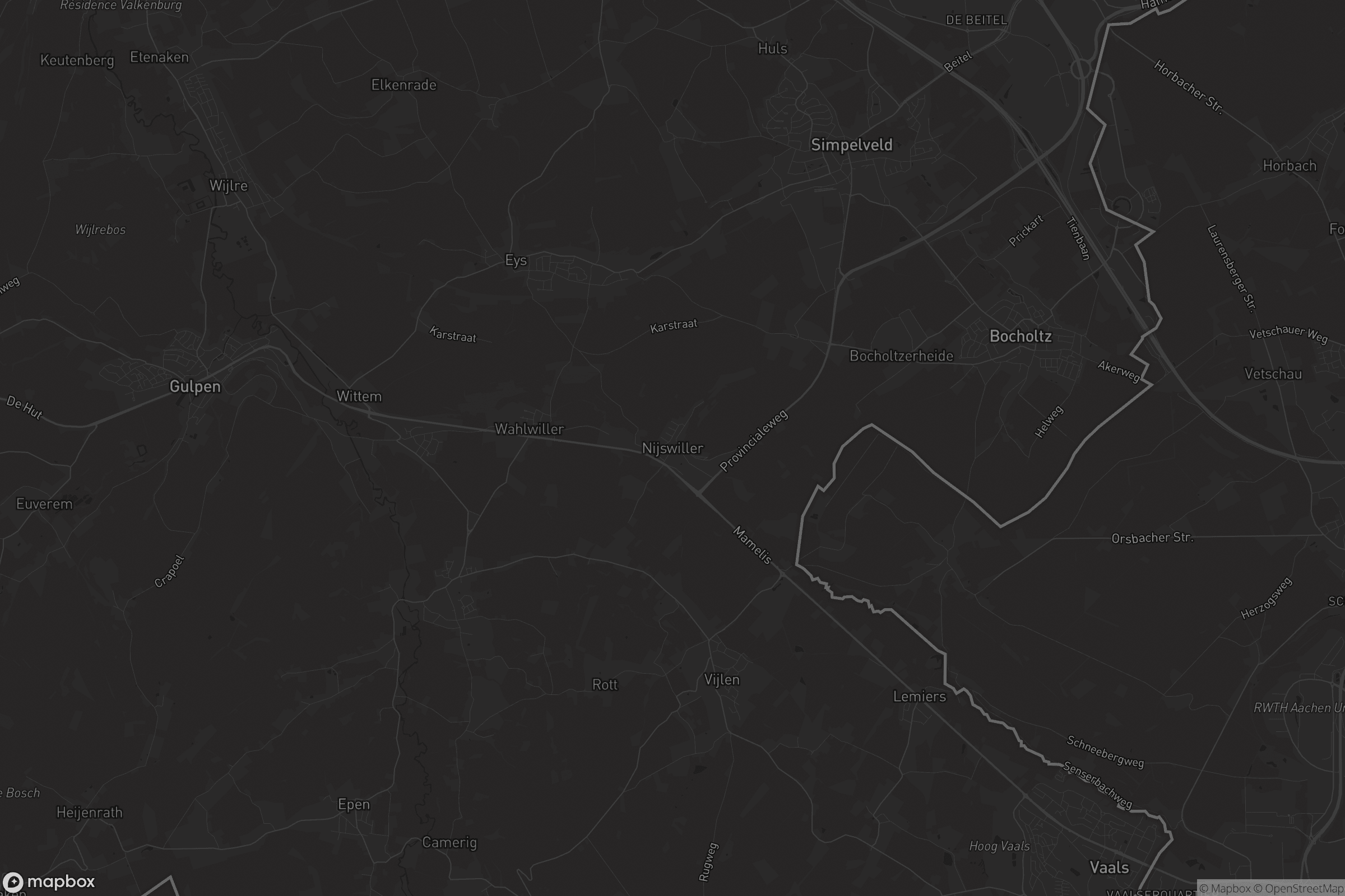 Kaart van Nijswiller