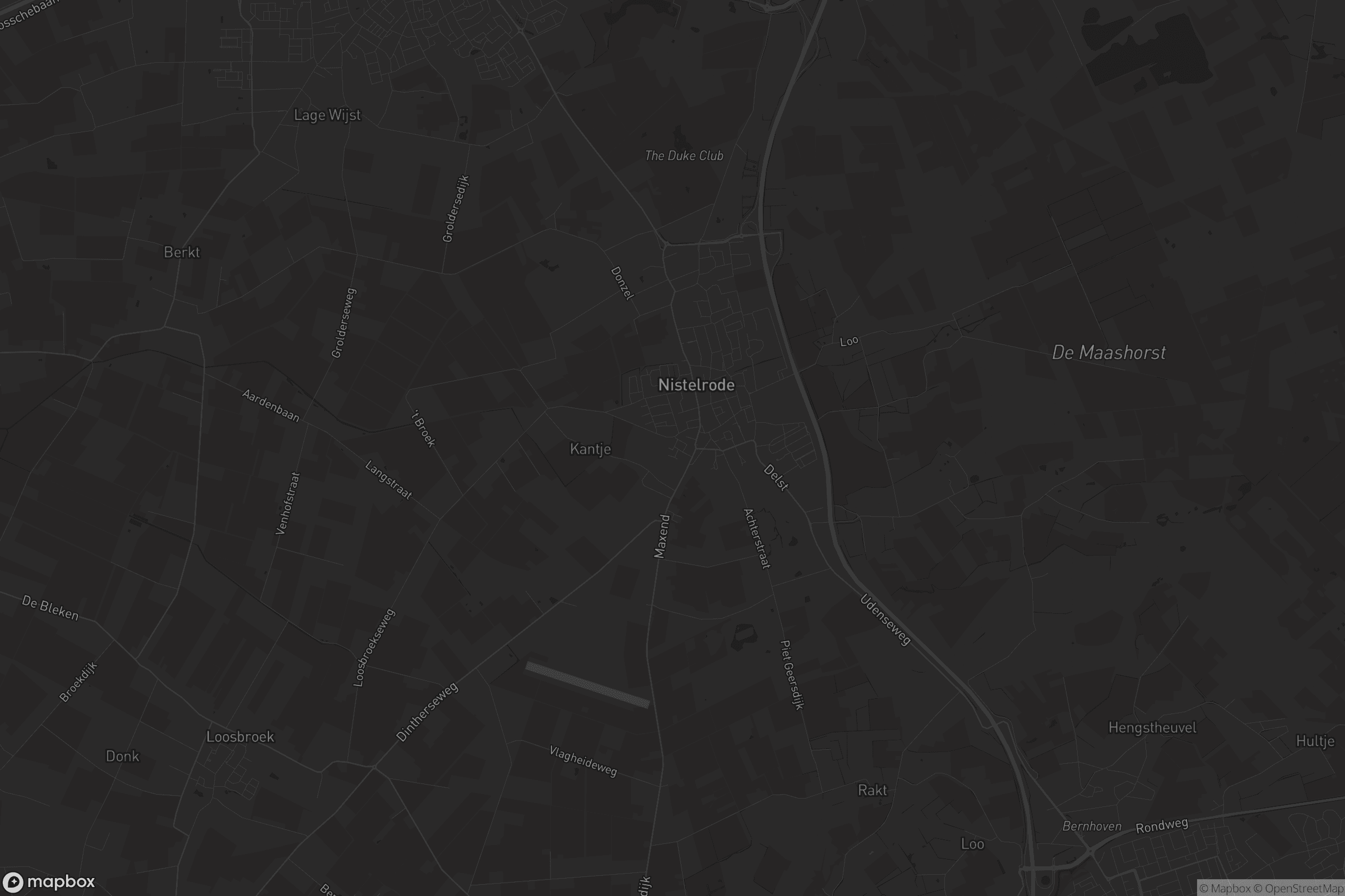 Kaart van Nistelrode