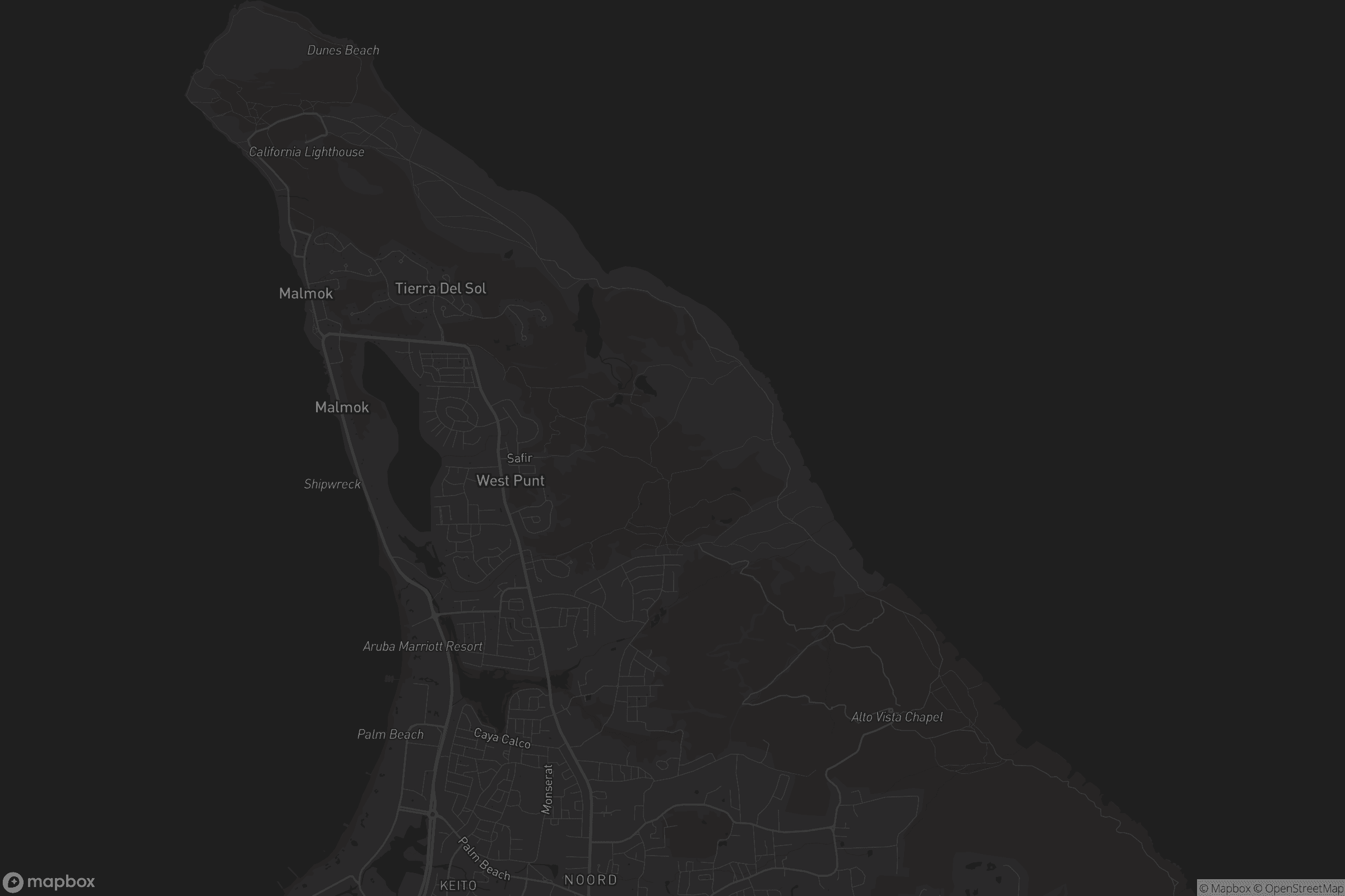 Kaart van Noord overig