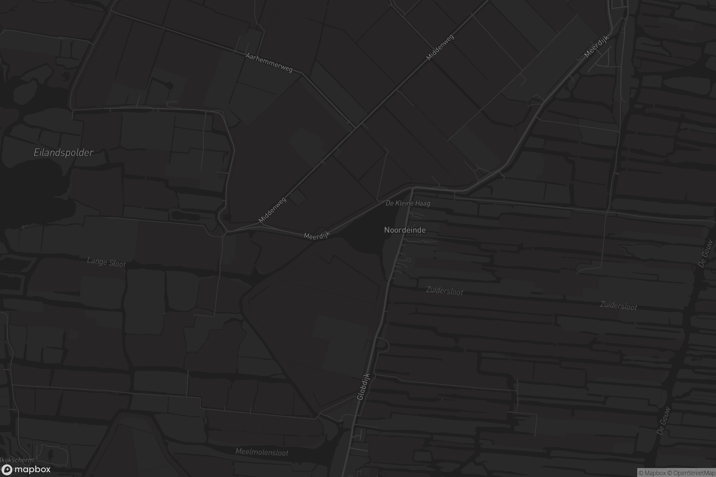 Kaart van Noordeinde