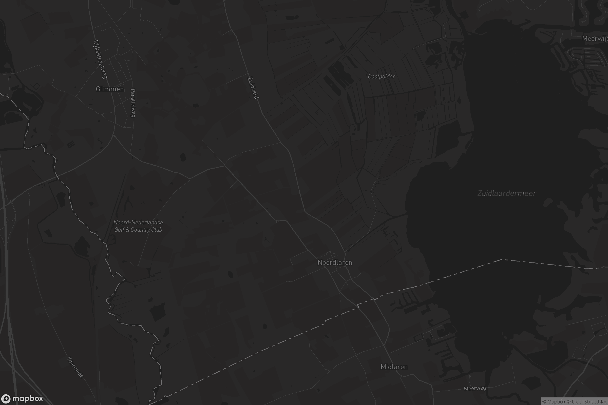 Kaart van Noordlaren