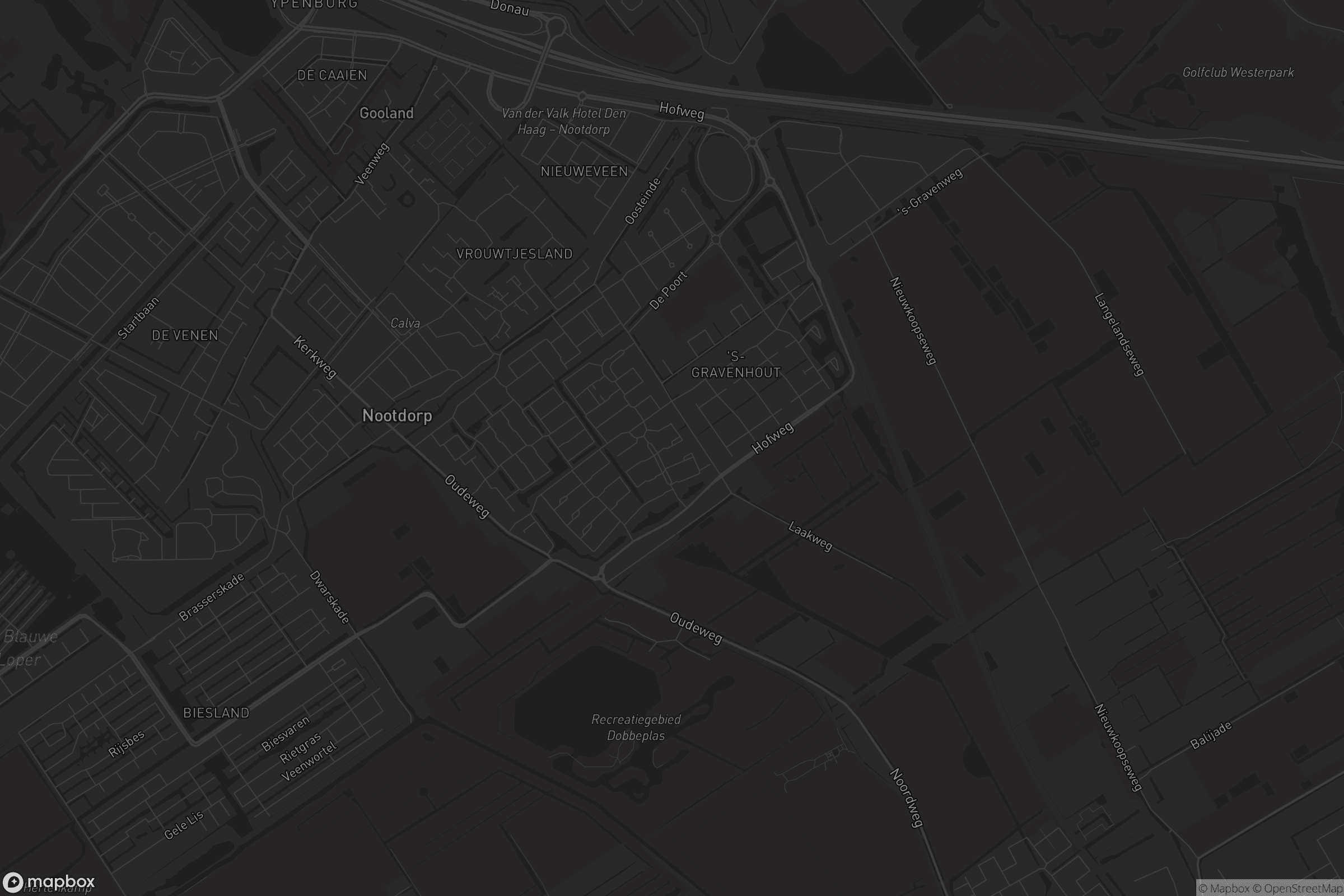 Kaart van Nootdorp