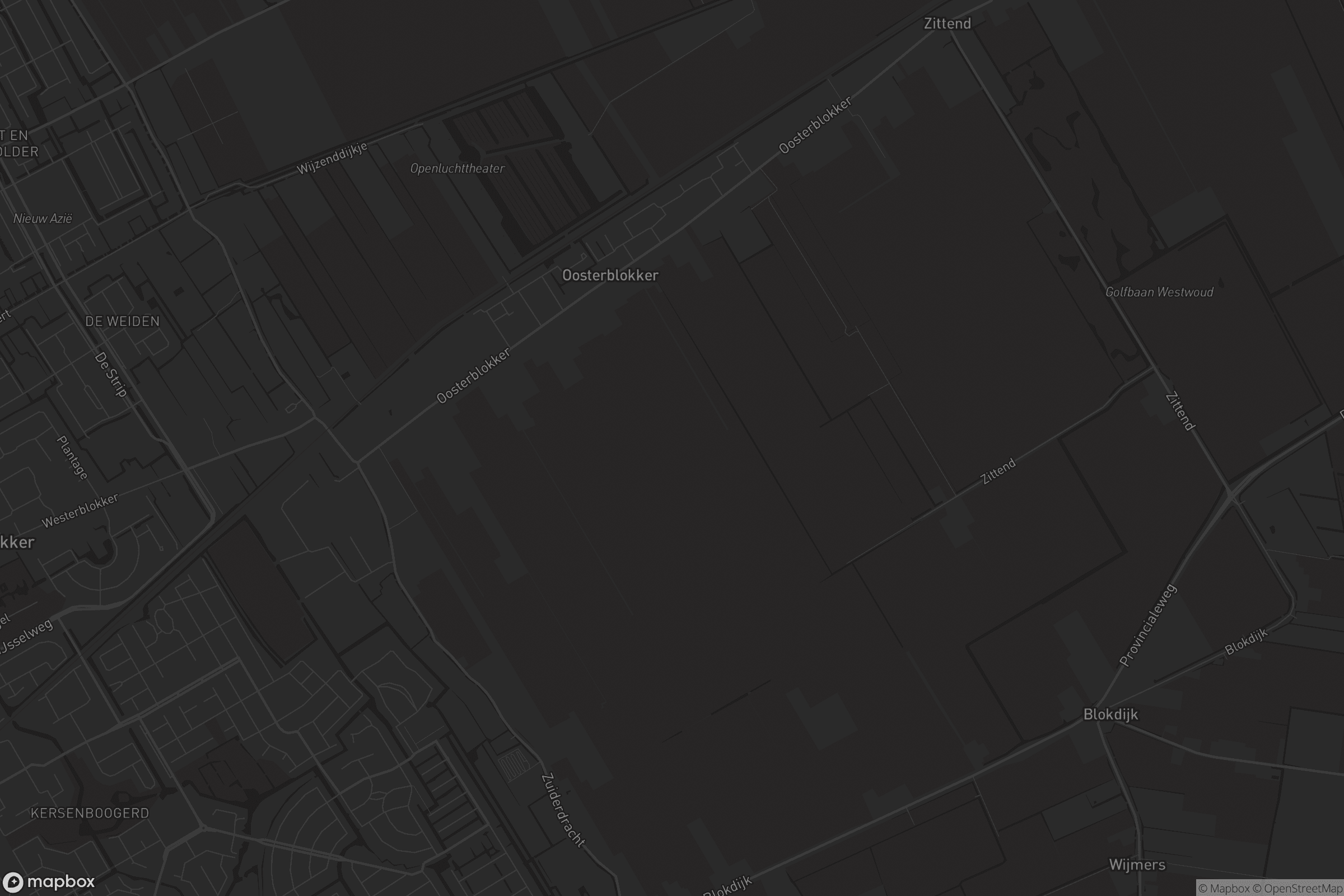 Kaart van Oosterblokker