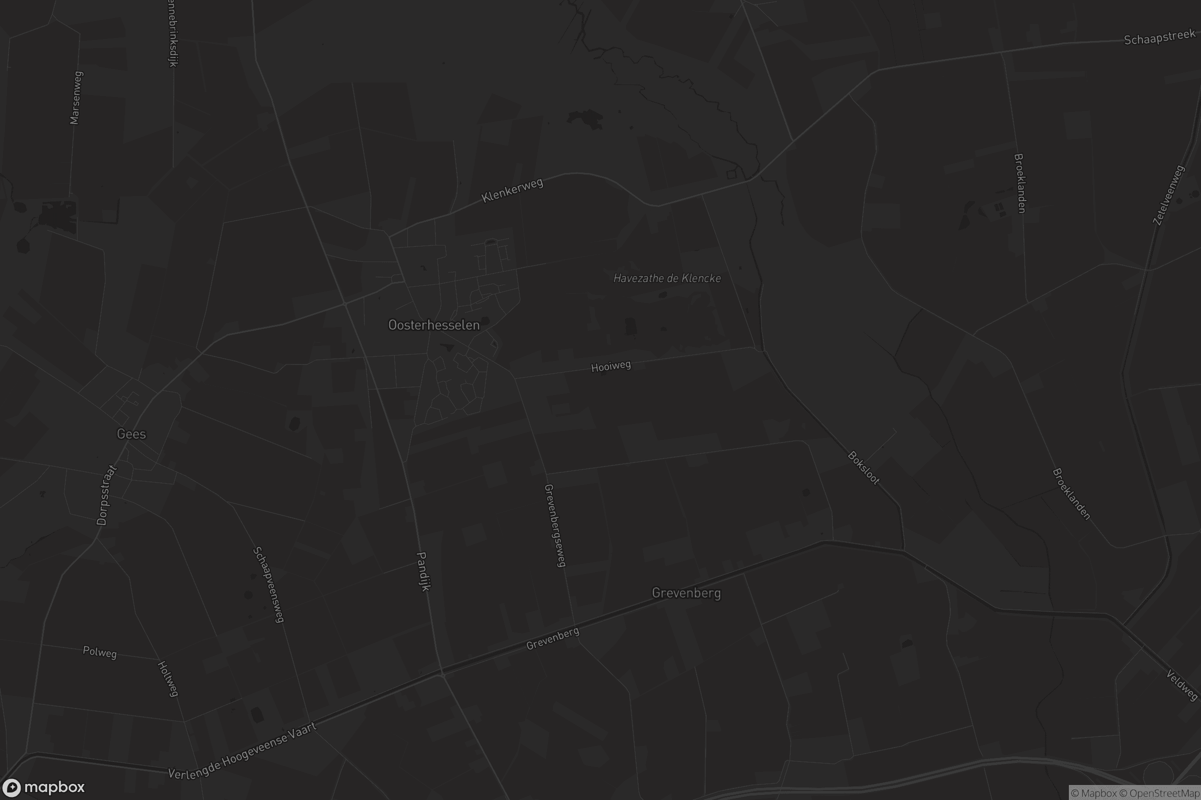 Kaart van Oosterhesselen