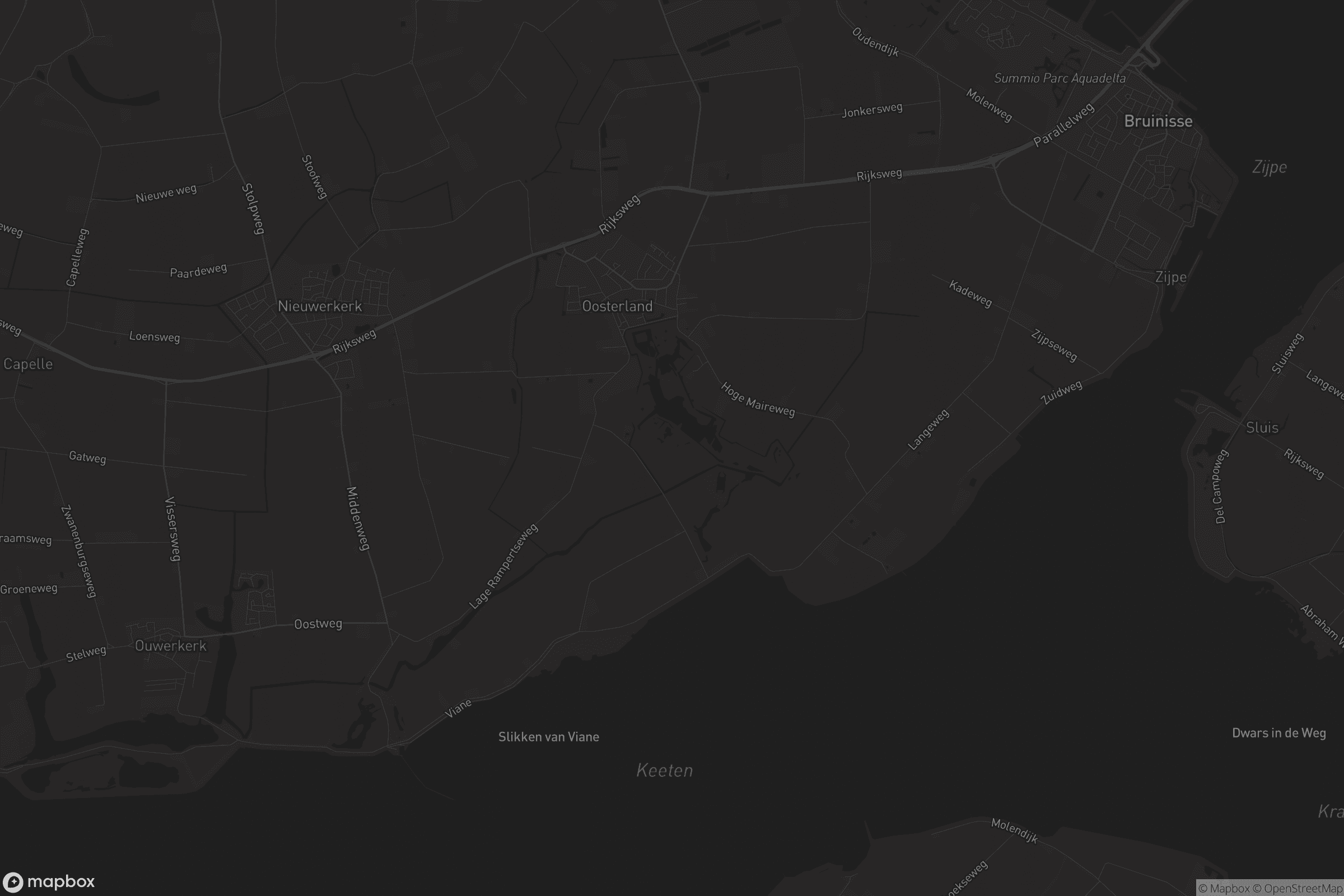 Kaart van Oosterland