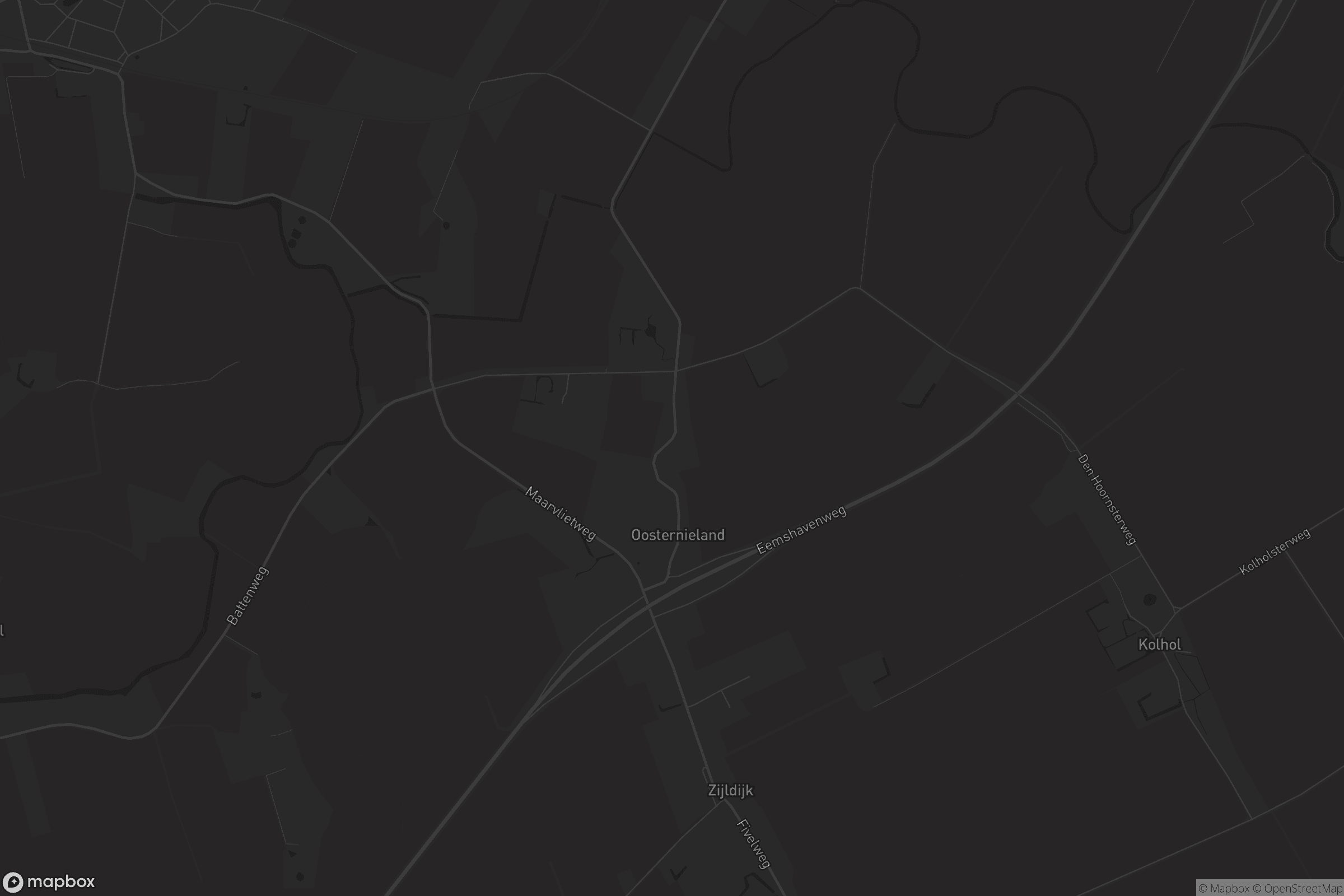 Kaart van Oosternieland