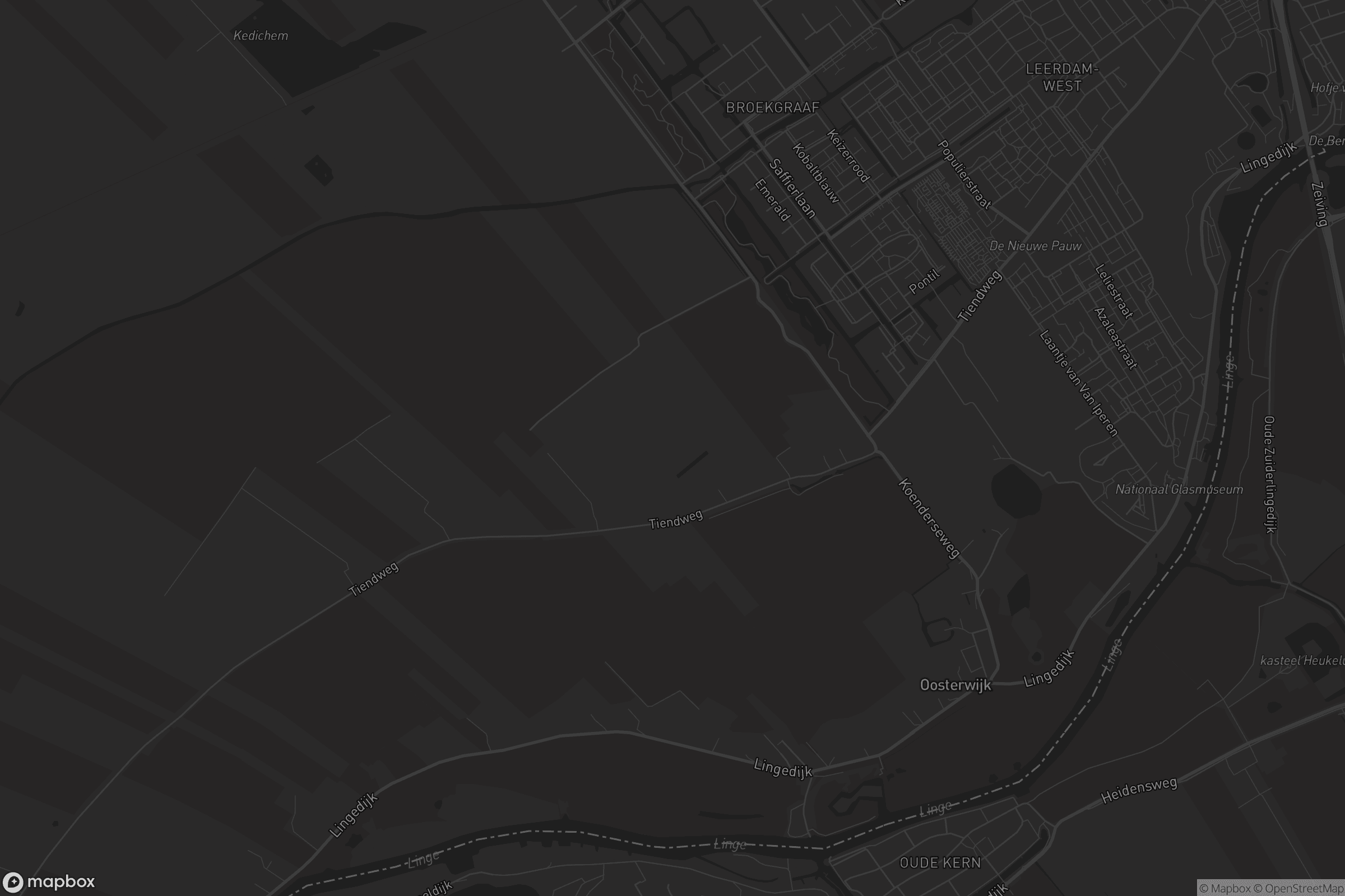 Kaart van Oosterwijk